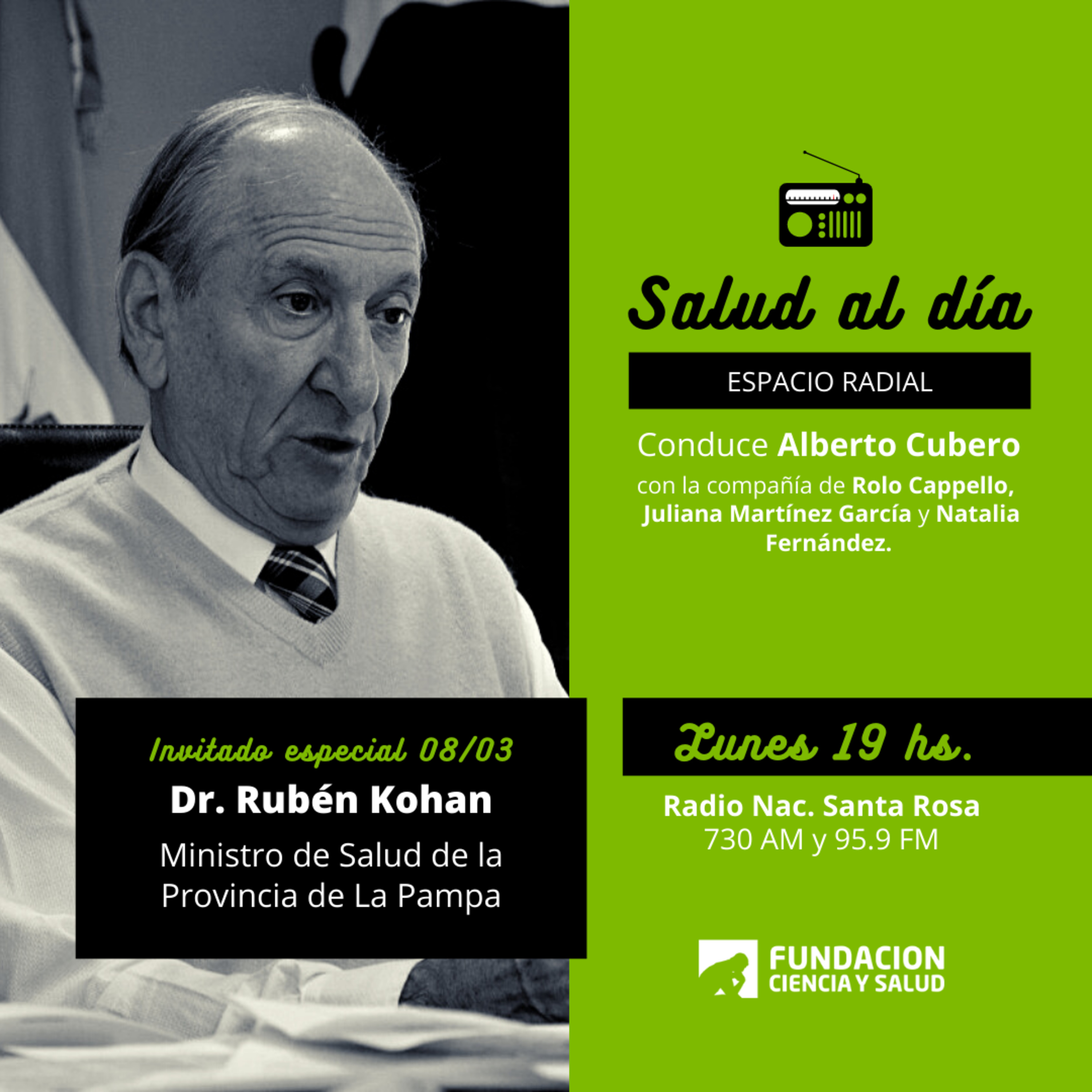 Salud al día - Espacio Radial