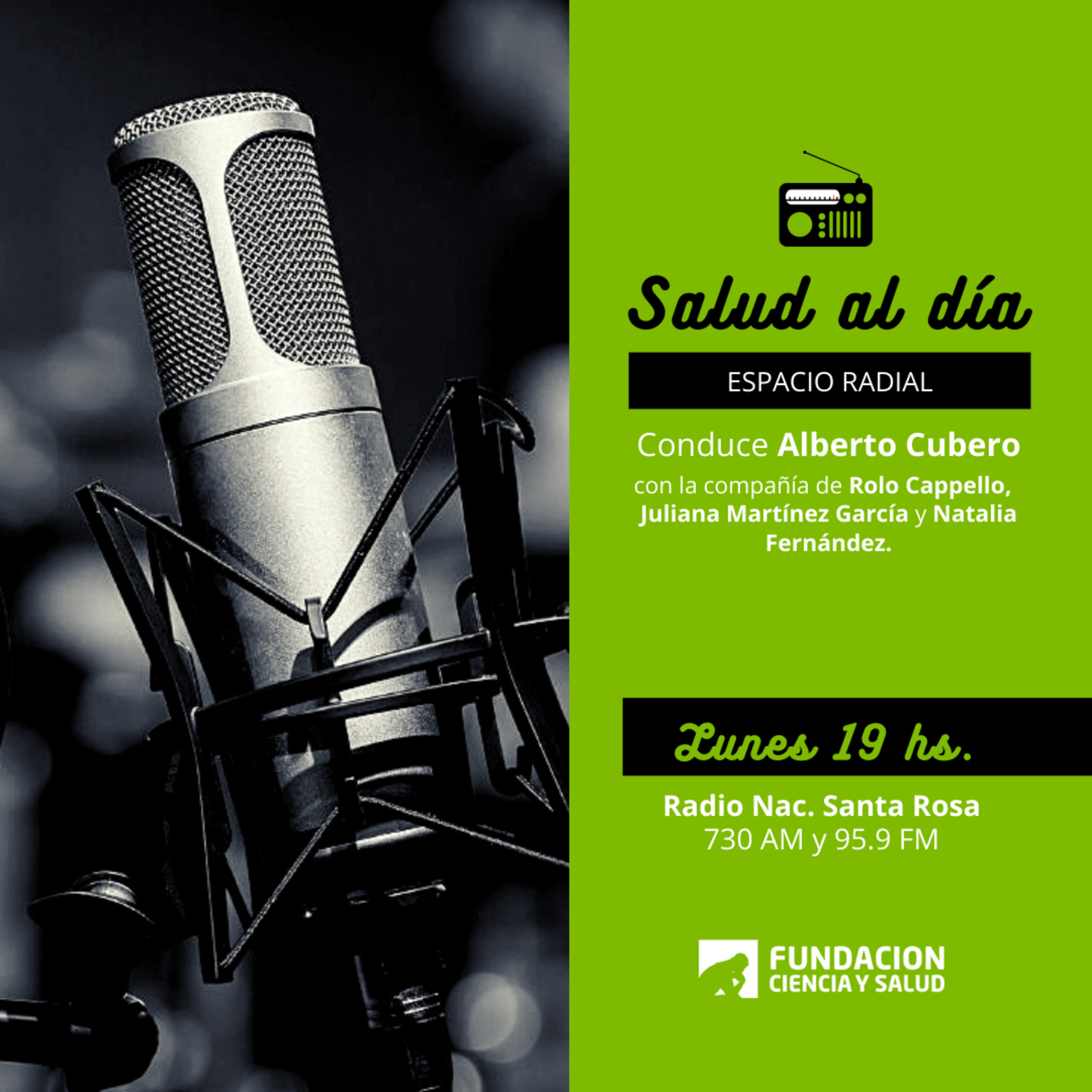 Salud al día - Espacio Radial