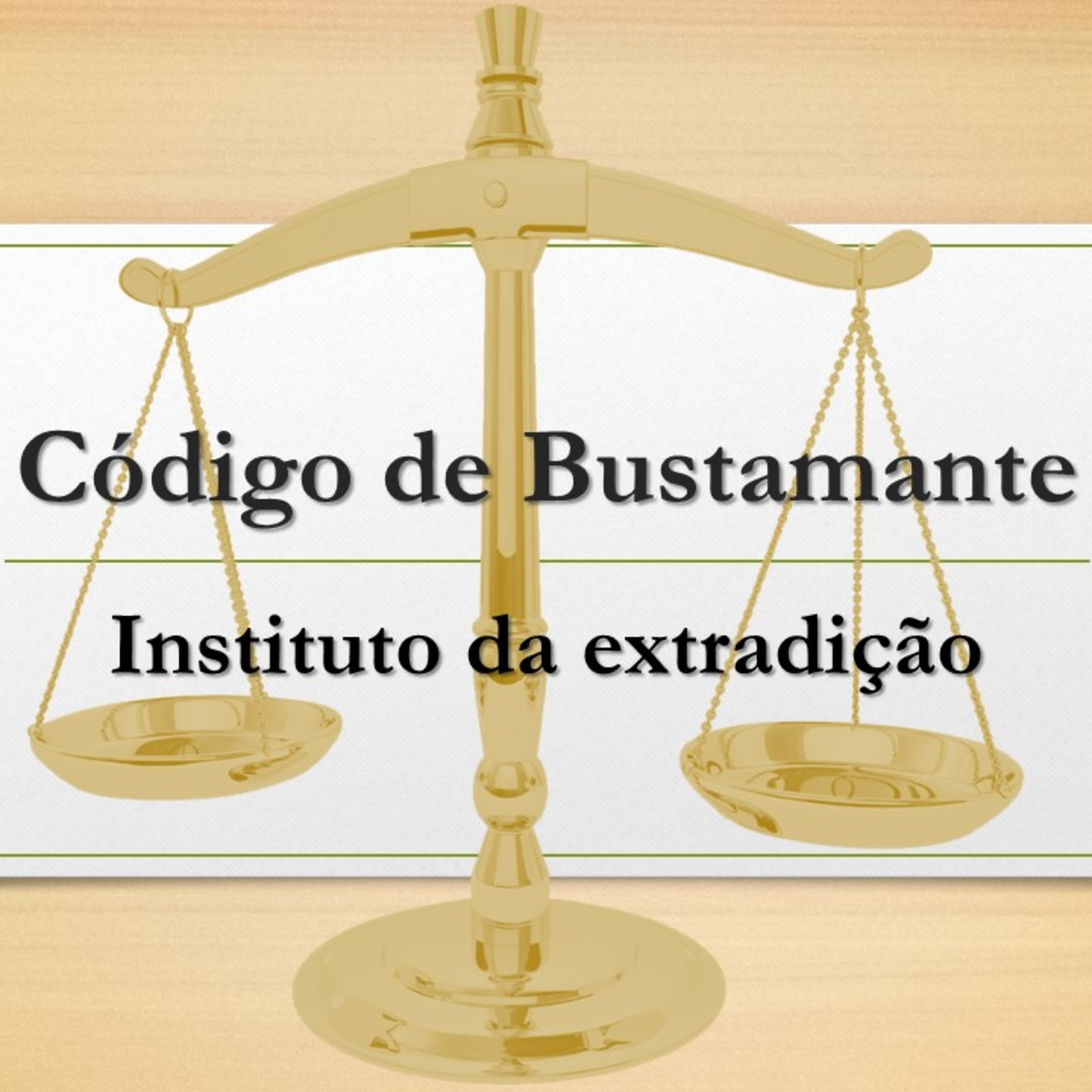 Instituto da extradição – Código de Bustamante  episode artwork