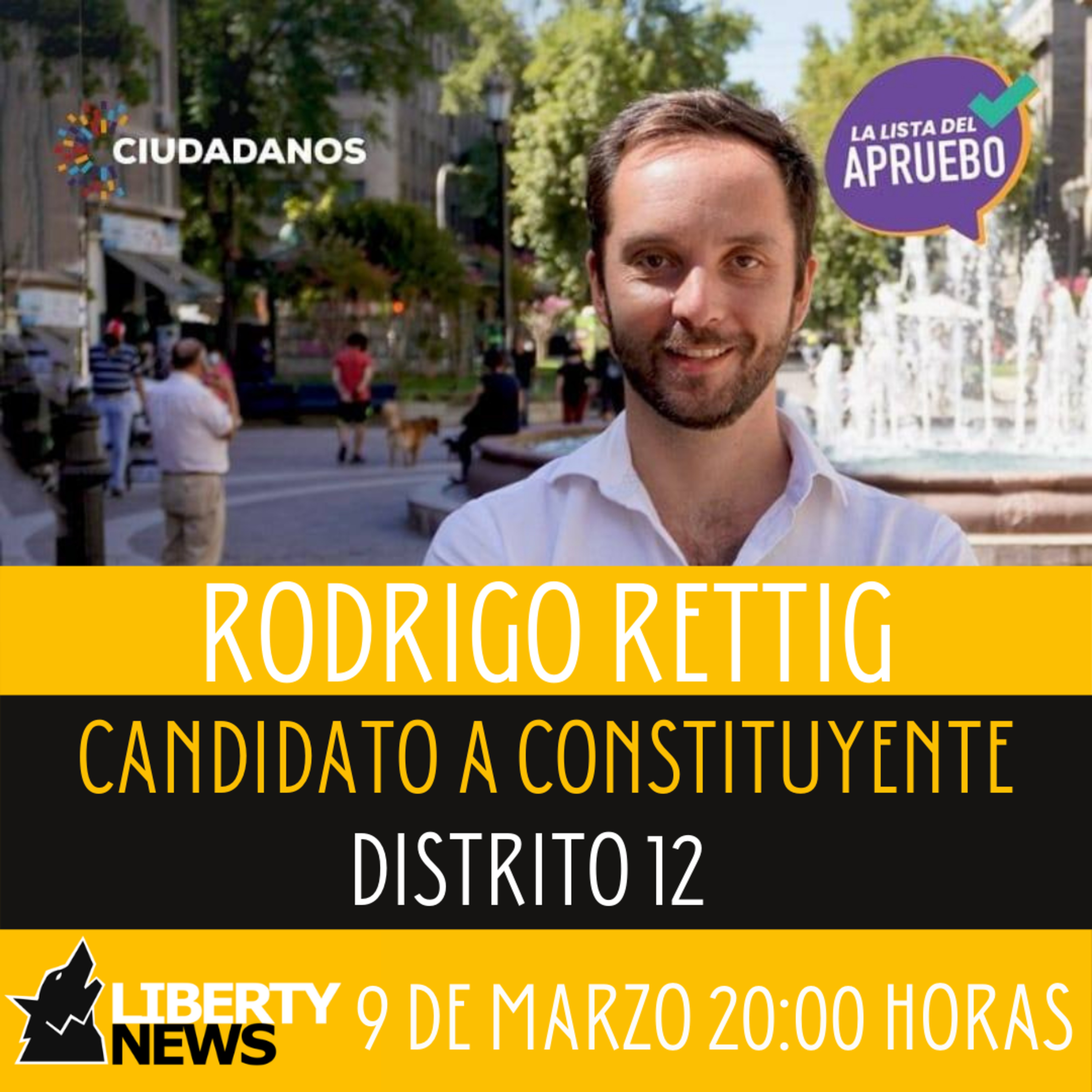 Conversamos con Rodrigo Rettig Candidato a Constituyente por el Distrito 12 episode artwork