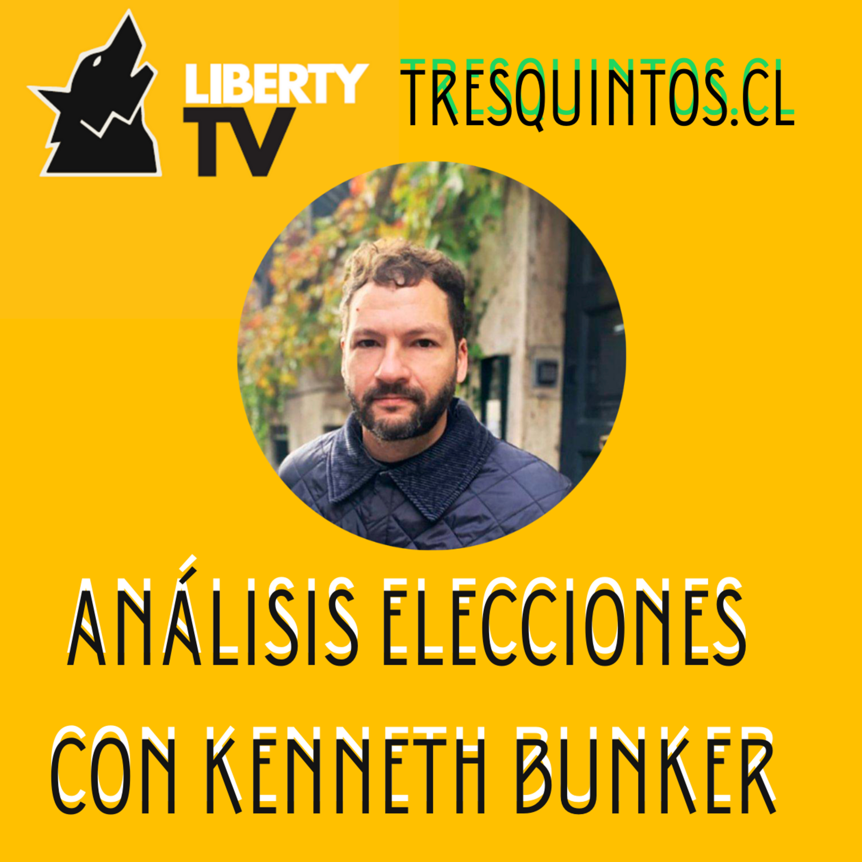 Análisis de Elecciones con Kenneth Bunker, director de TresQuintos.CL  episode artwork