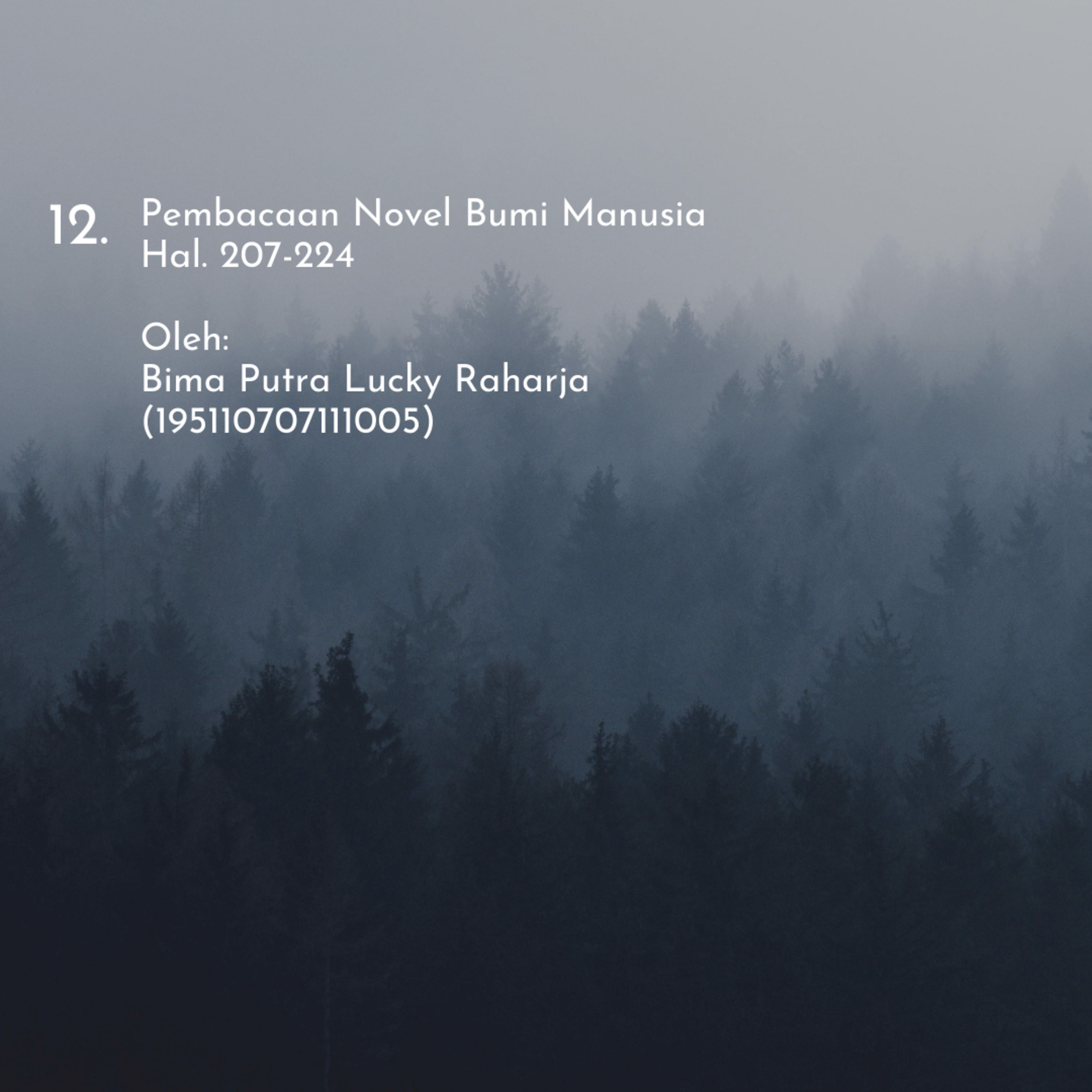 Novel Bumi Manusia