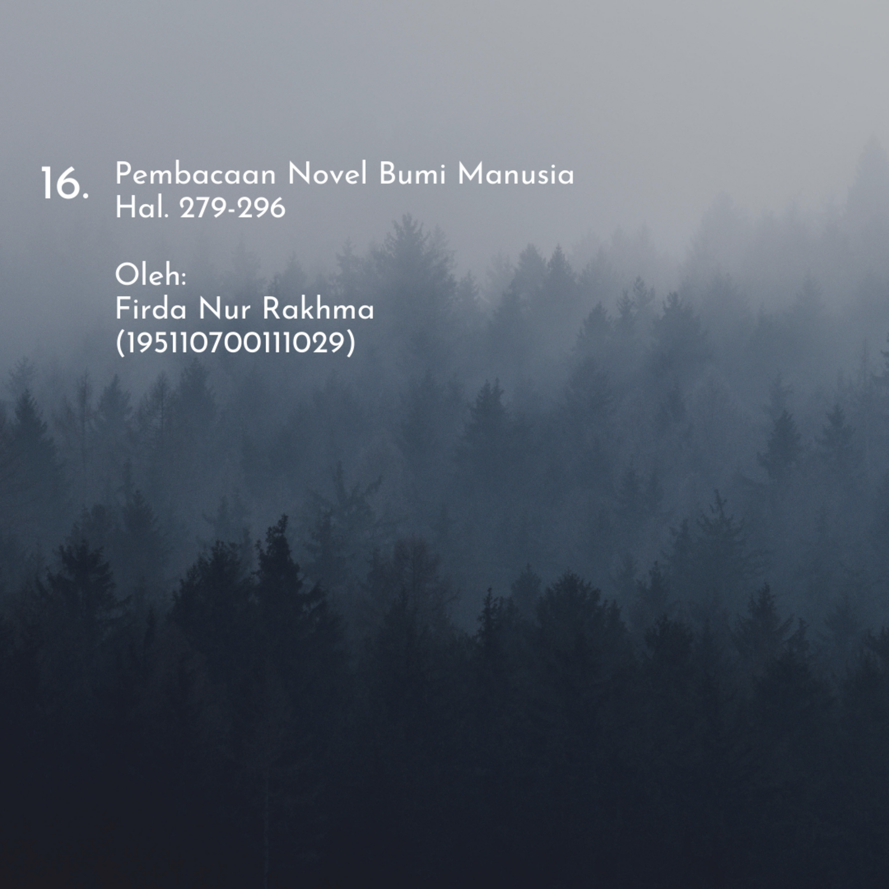 Novel Bumi Manusia