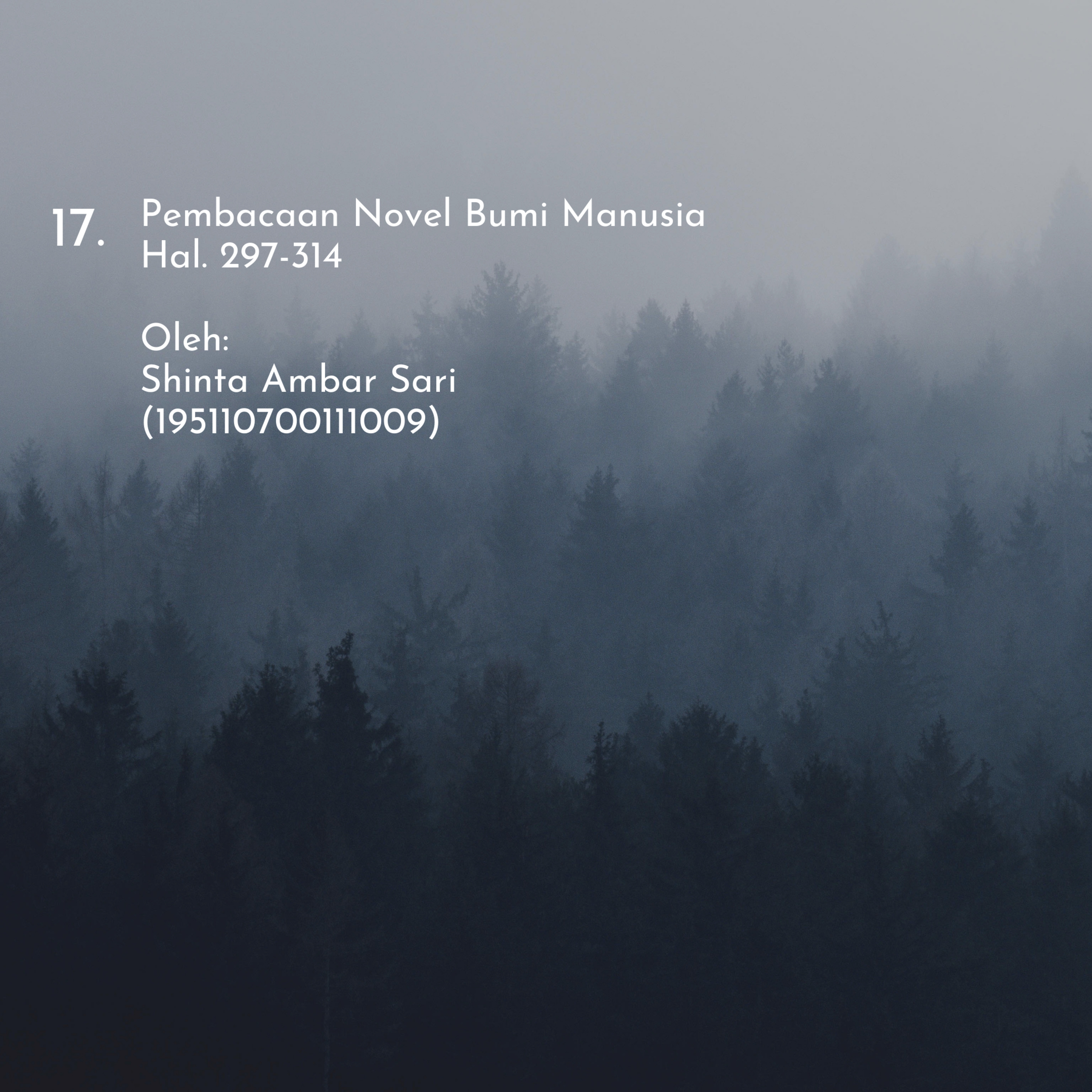 Novel Bumi Manusia