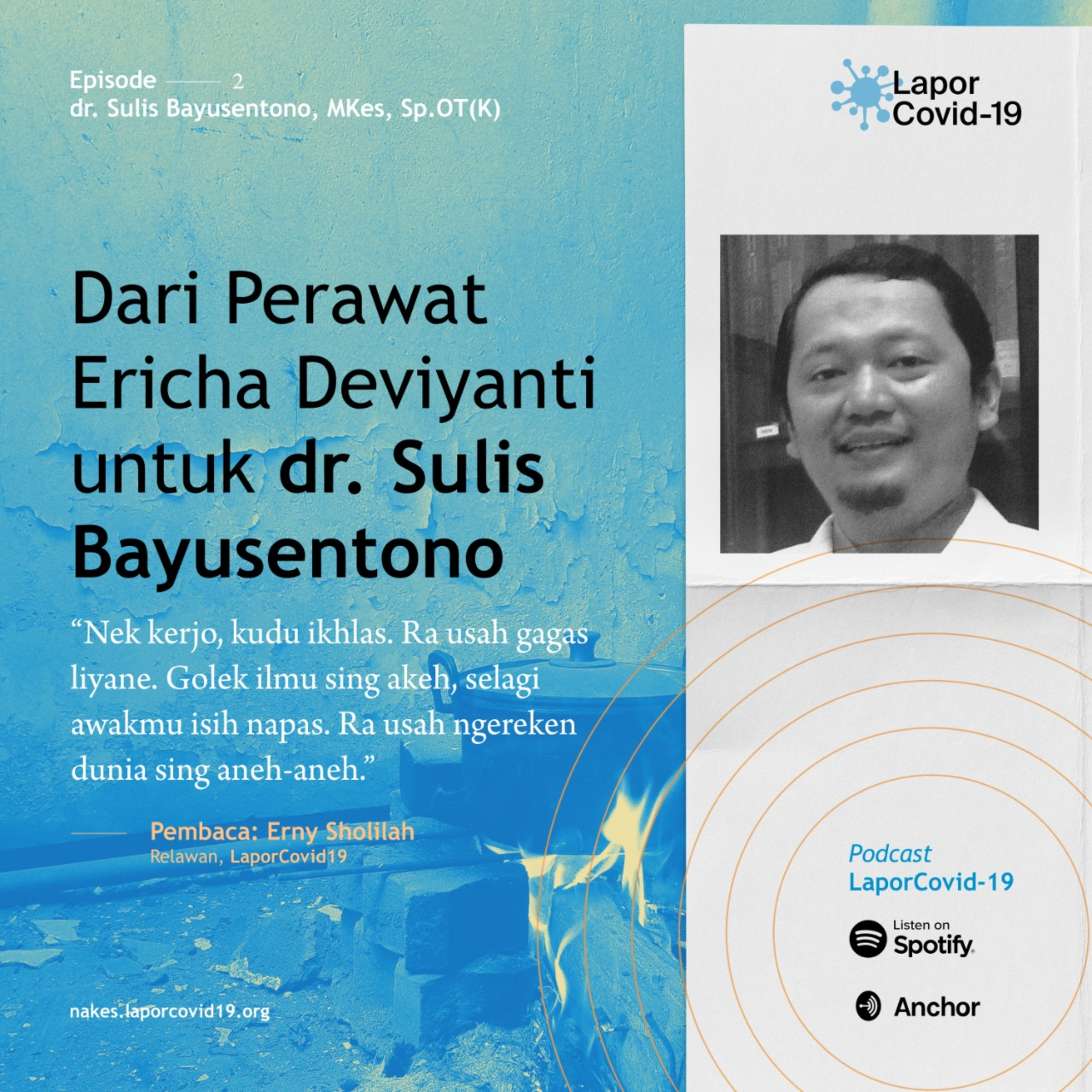 Surat untuk dr. Sulis Bayusentono, M.Kes., Sp.OT.(K)