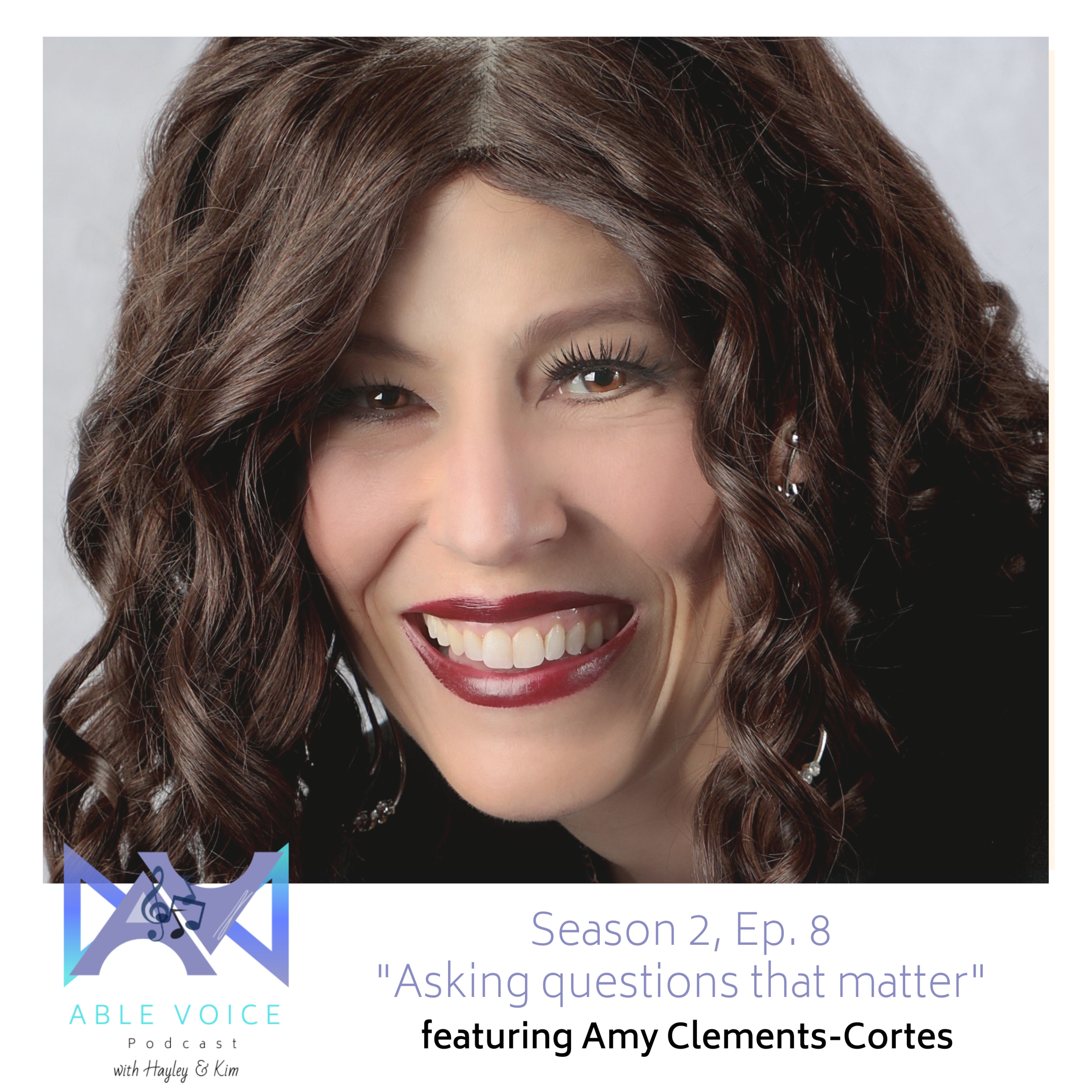 "Asking questions that matter" with Dr. Amy Clements-Cortés episode artwork
