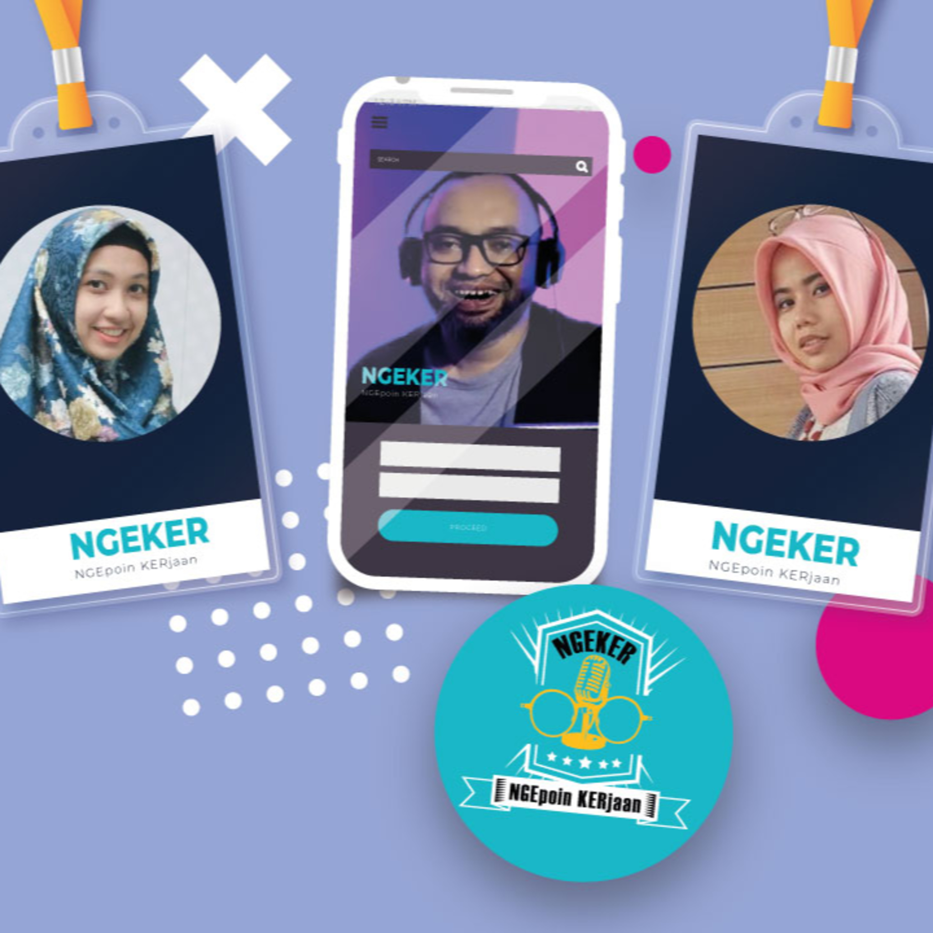 NGEKER S1E4 NGEpoin KERjaan Duo HR Recruitment Millenial Plus Tips Auto Lolos Interview Kerja episode artwork