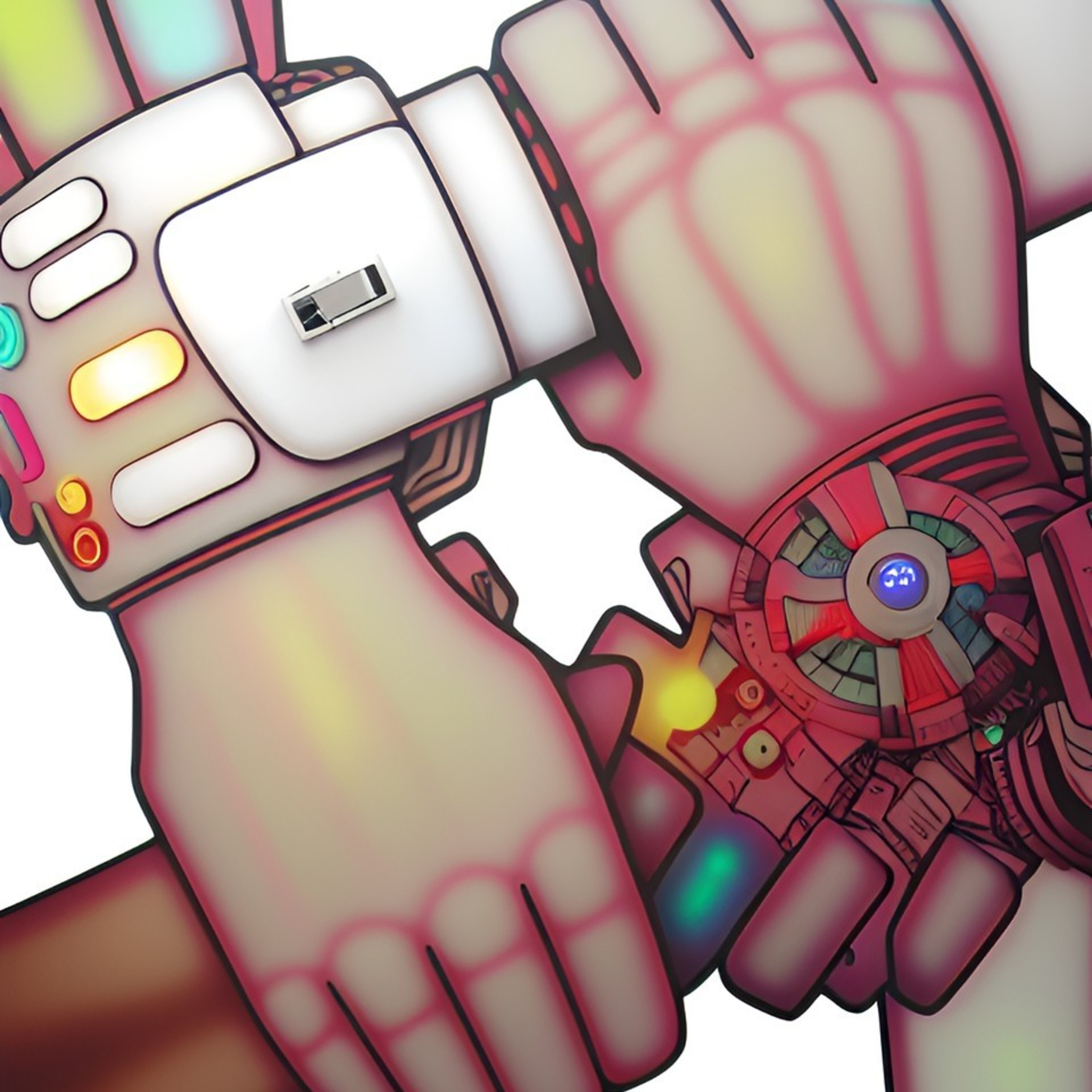 Robots y humanos y dispersion y enfoque y hola! episode artwork