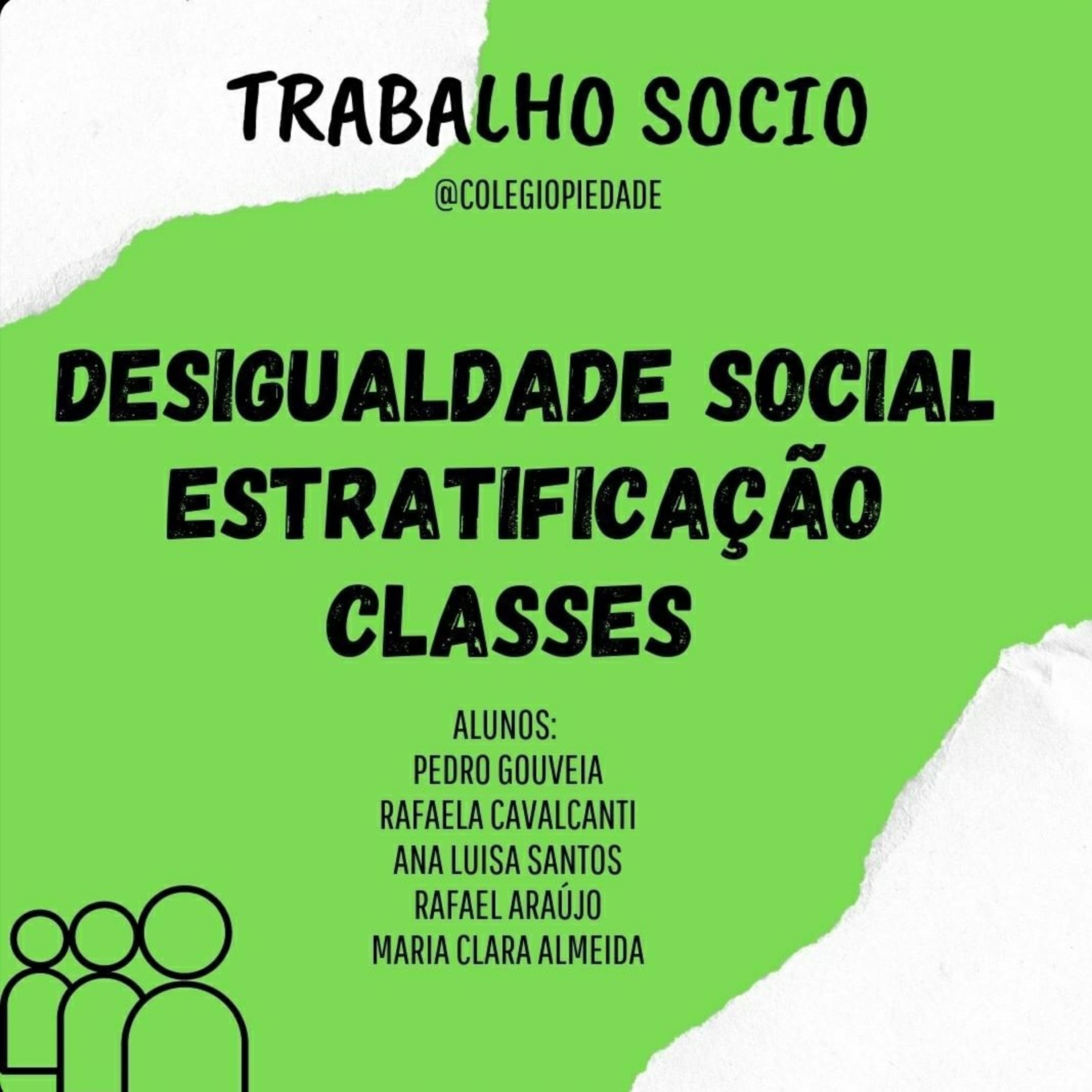 TRABALHO SOCIOLOGIA - CLASSES SOCIAIS, ESTRATIFICAÇÃO E DESIGUALDADE SOCIAL