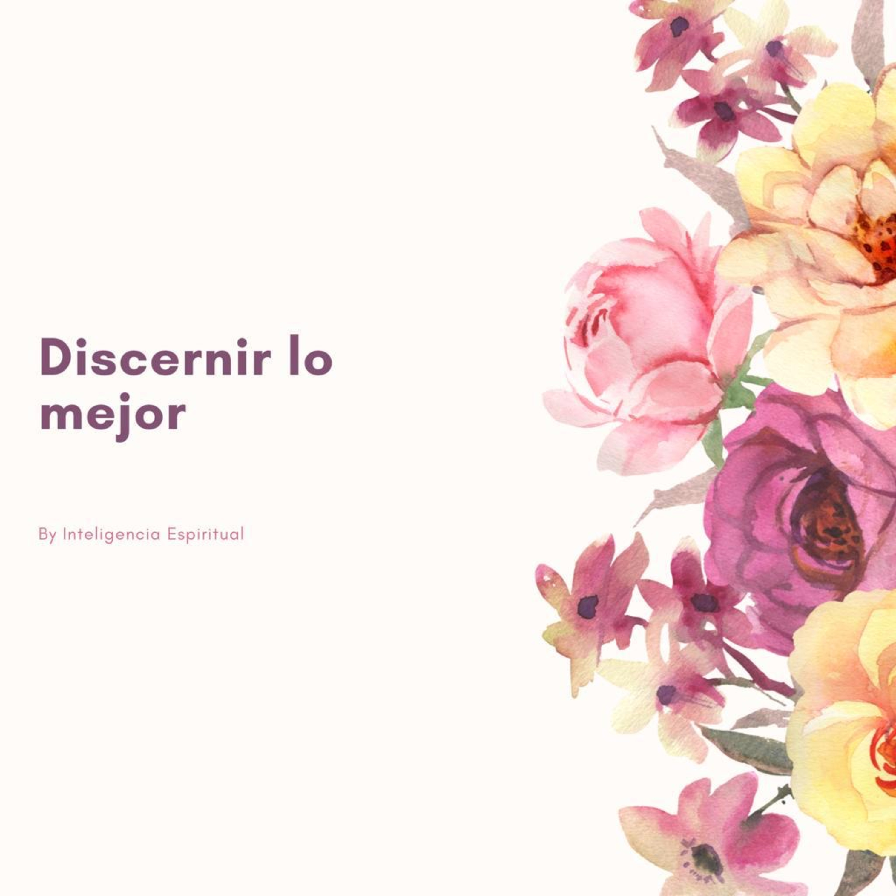 DISCERNIR LO MEJOR episode artwork