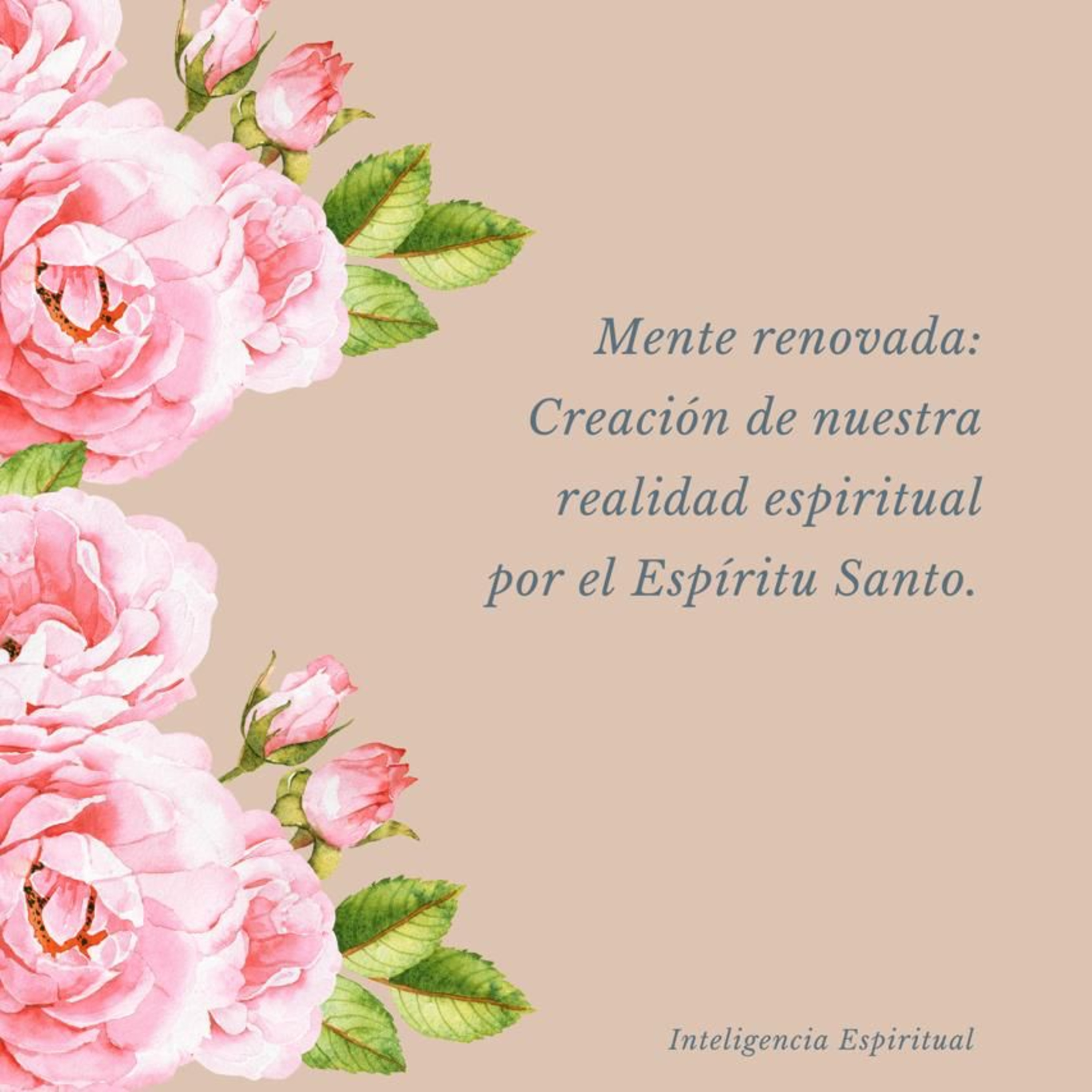 MENTE RENOVADA: CREACION DE NUESTRA REALIDAD ESPIRITUAL POR EL ESPIRITU SANTO episode artwork