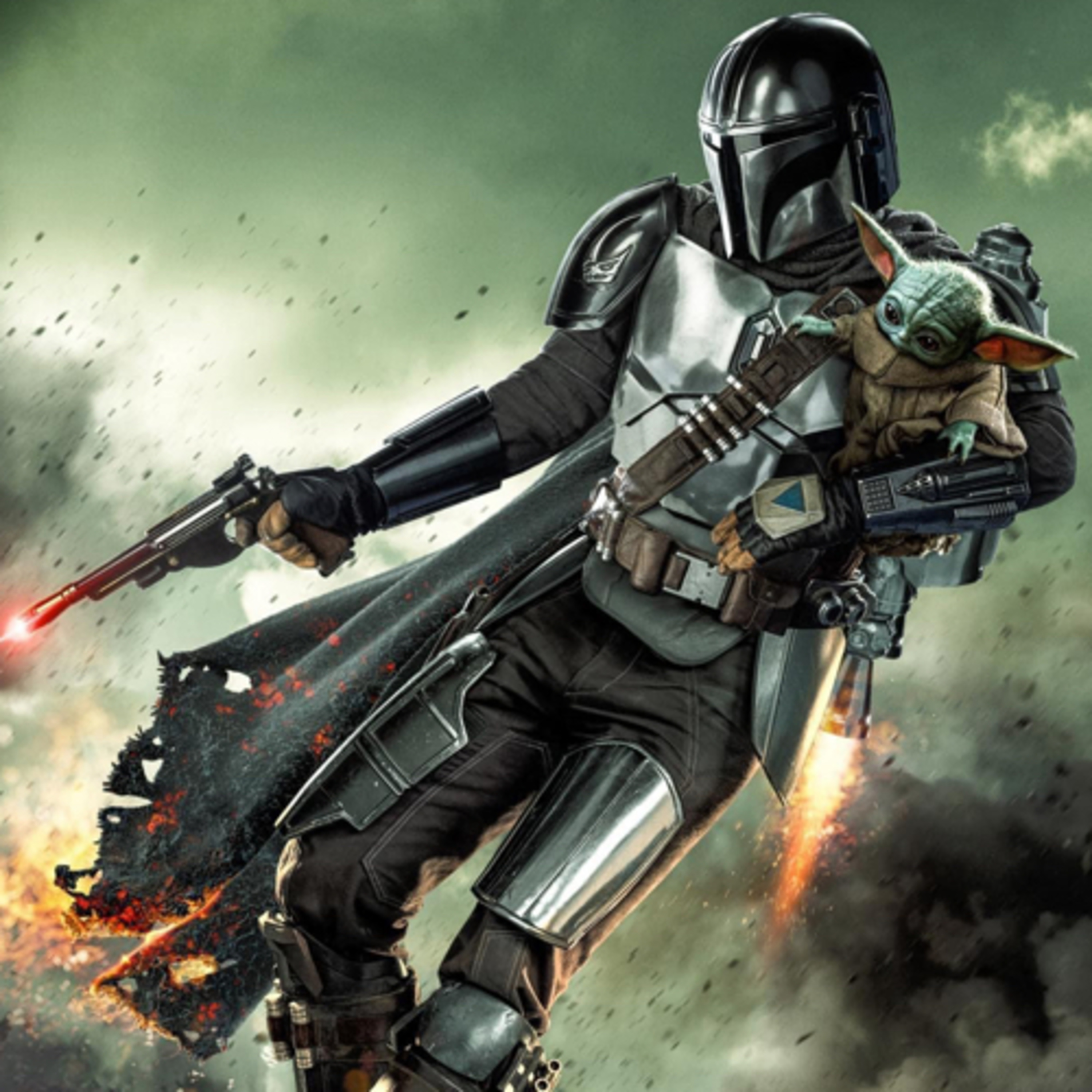 Episode 62: Mandalorian trailer-analyse + Bad Batch 1-4. (Gjest: Simon A. Burman) episode artwork