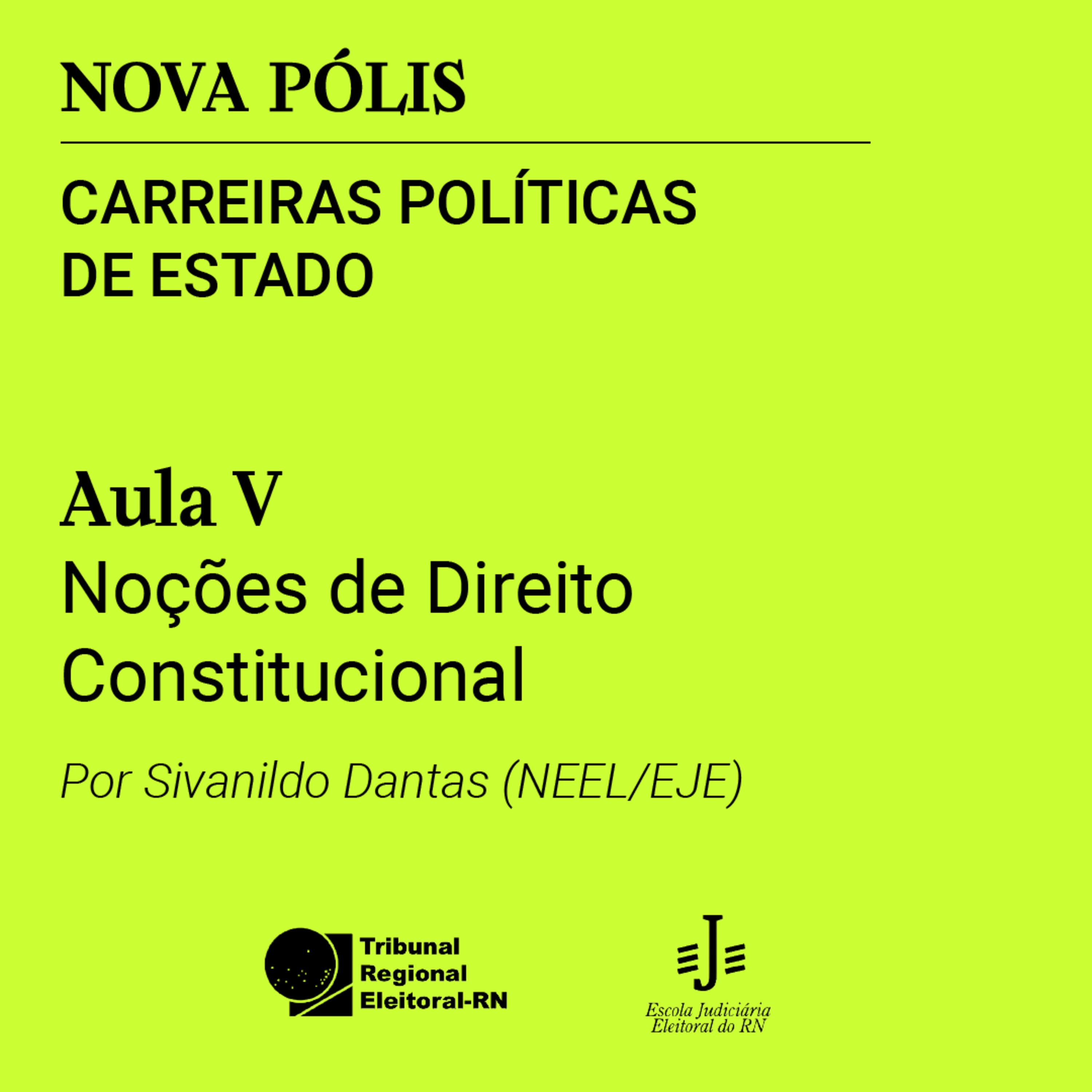 #5 Noções de Direito Constitucional episode artwork