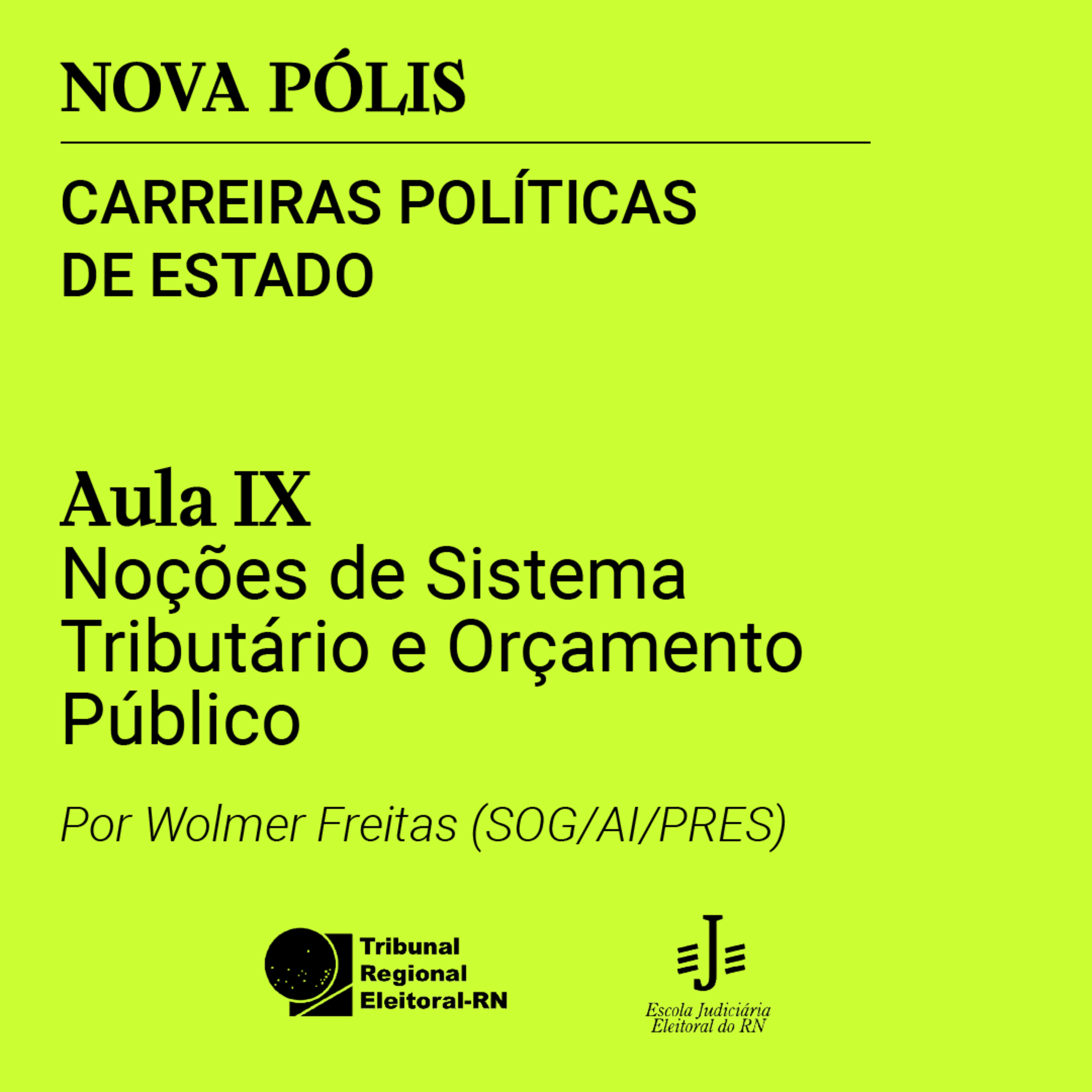 #9 Noções de Sistema Tributário e Orçamento Público episode artwork