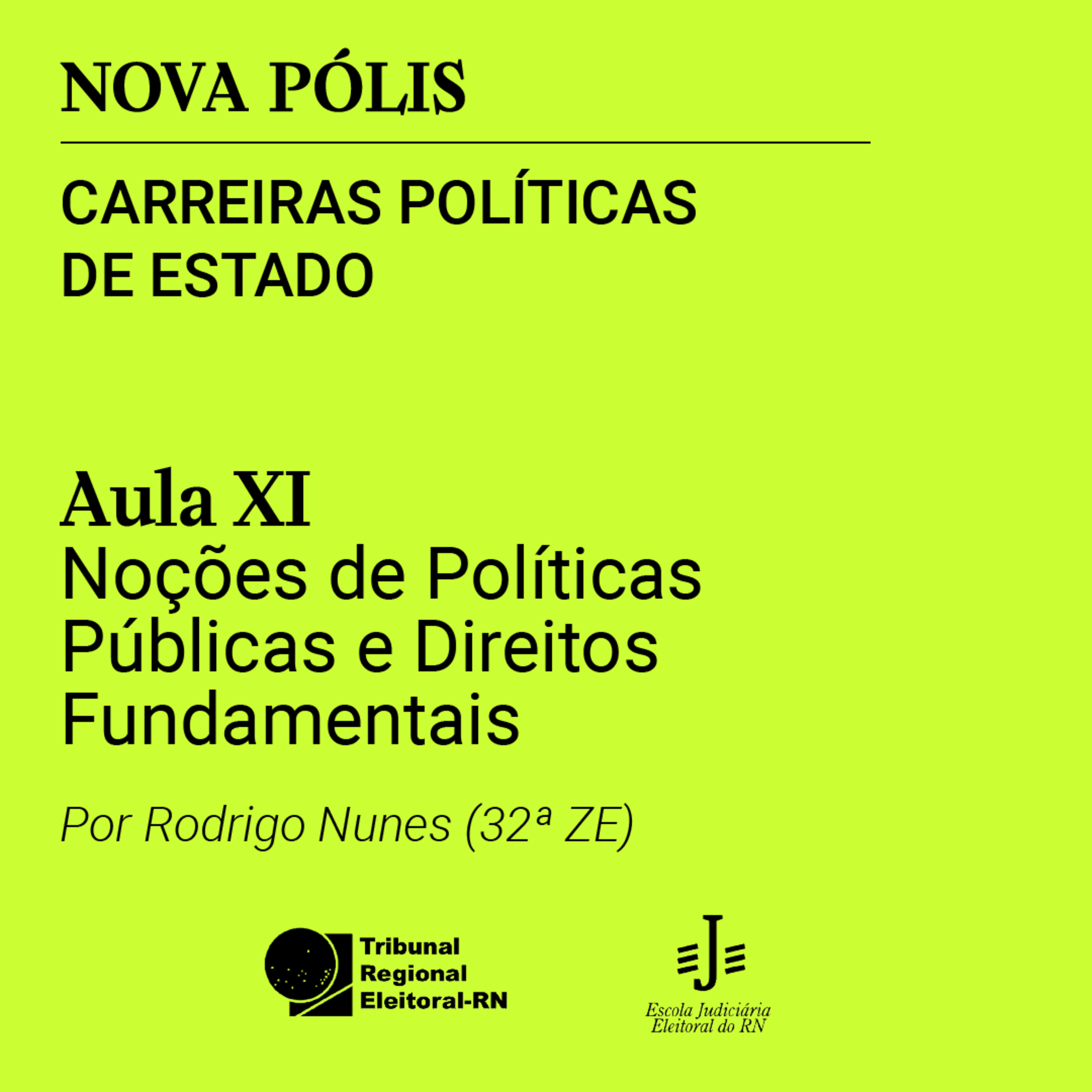 #11 Noções de Políticas Públicas e Direitos Fundamentais episode artwork