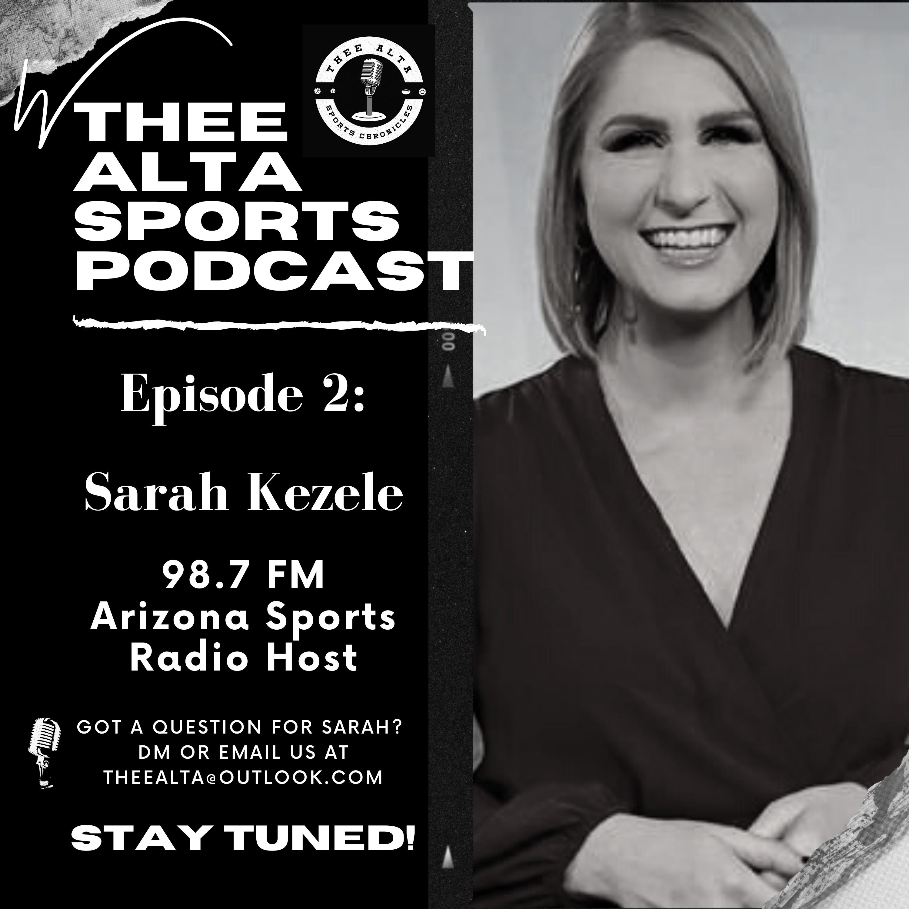 Sarah Kezele, 98.7 FM Arizona Sports Station episode artwork
