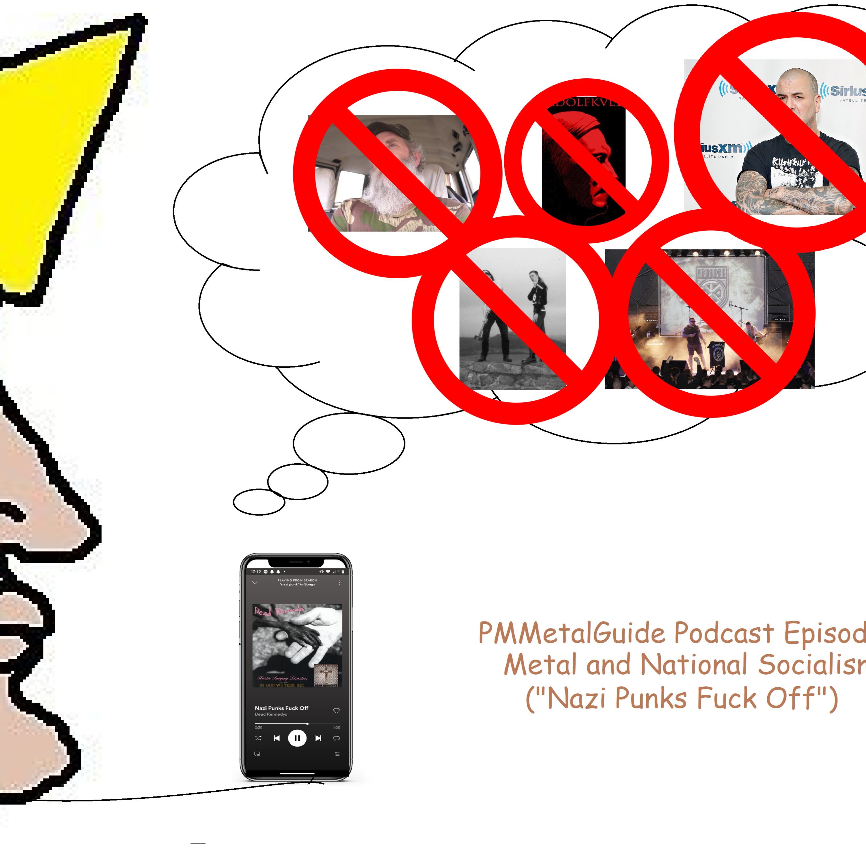 PMMetalGuide Podcast Episode 5: Metal and National Socialism ("Nazi Punks Fuck Off") episode artwork