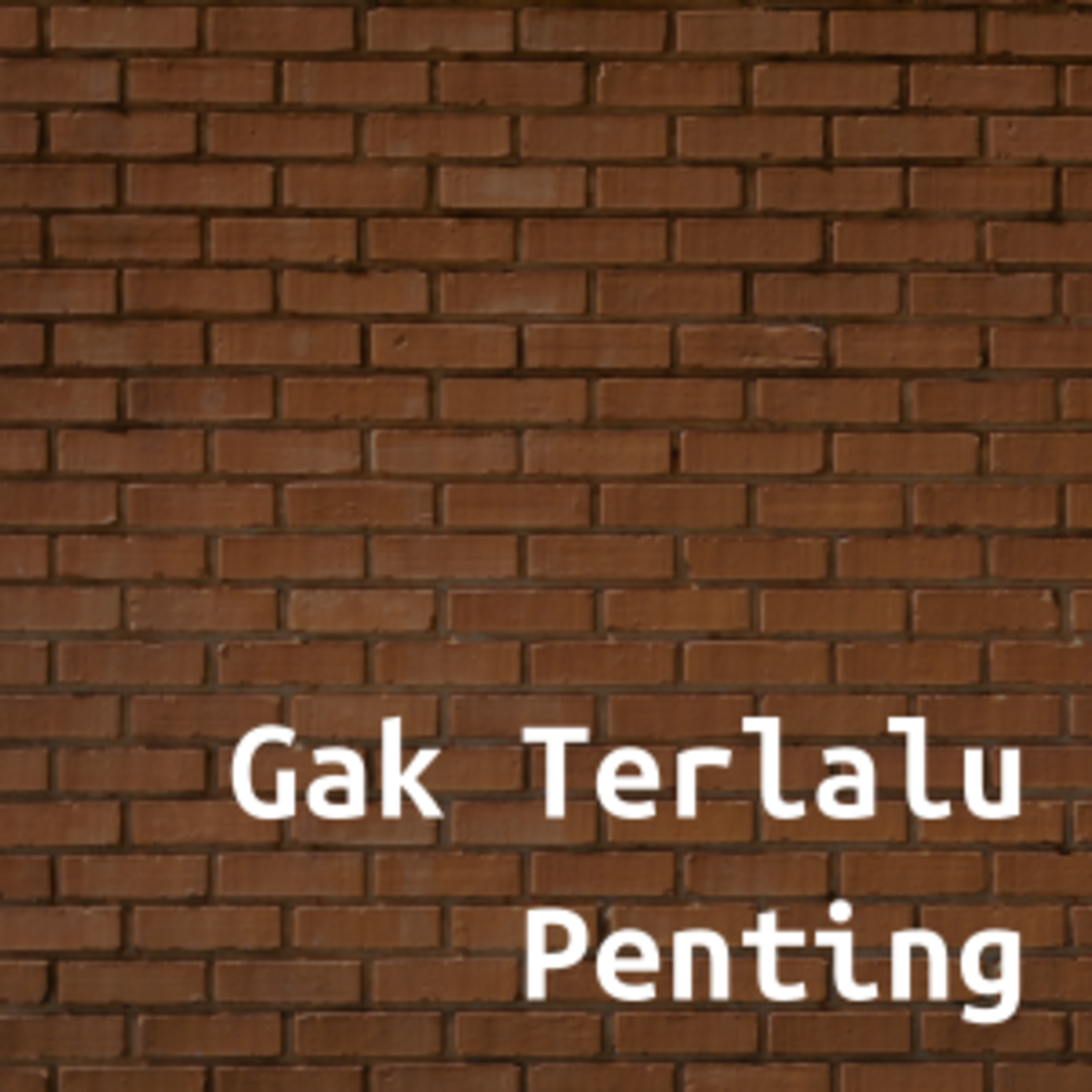 DiBotak #1 - Gak Terlalu Penting episode artwork