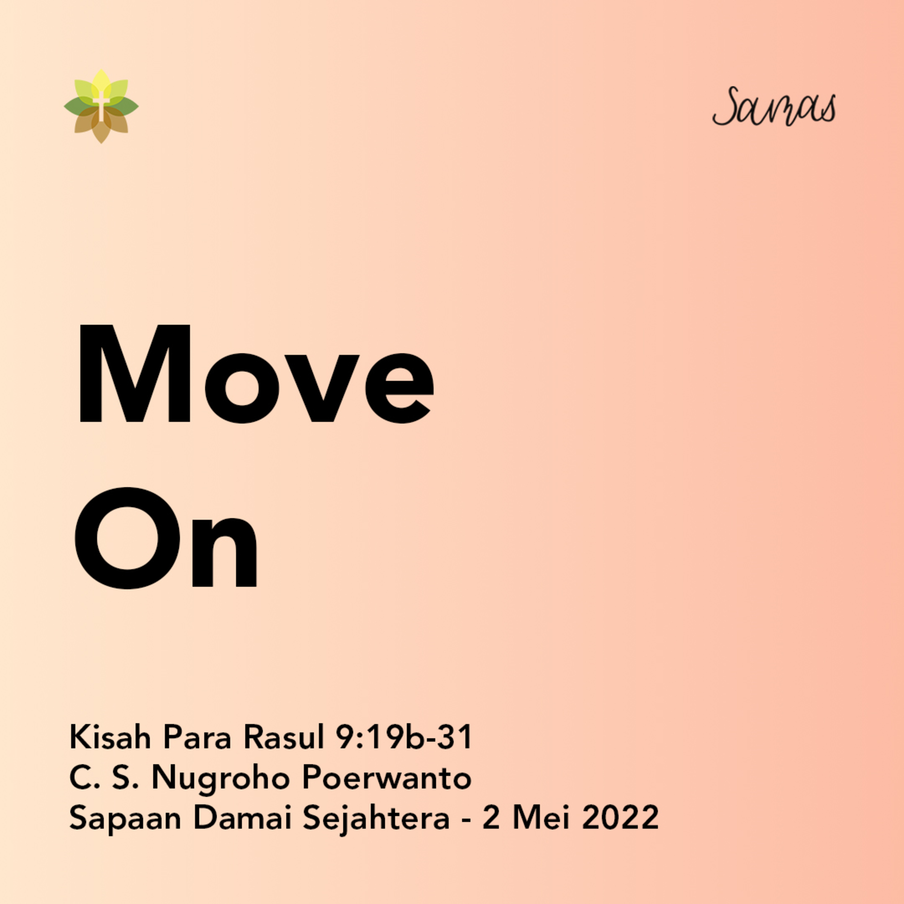 SAMAS - Sapaan Damai Sejahtera