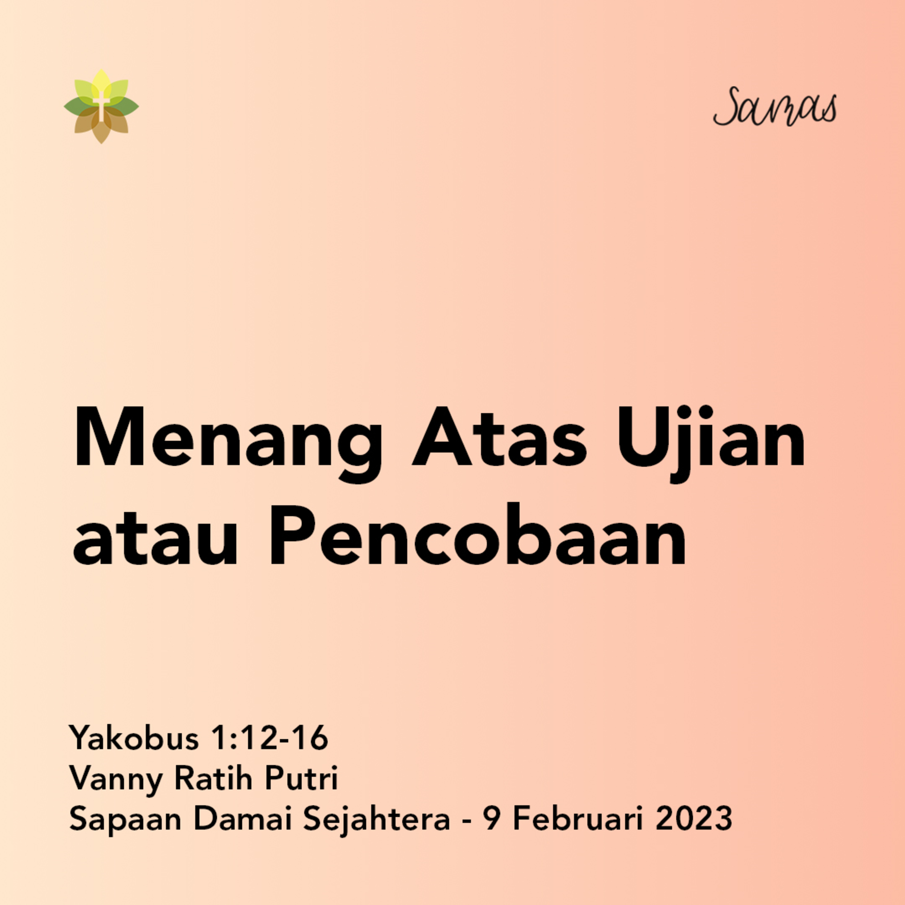 Menang Atas Ujian atau Pencobaan episode artwork