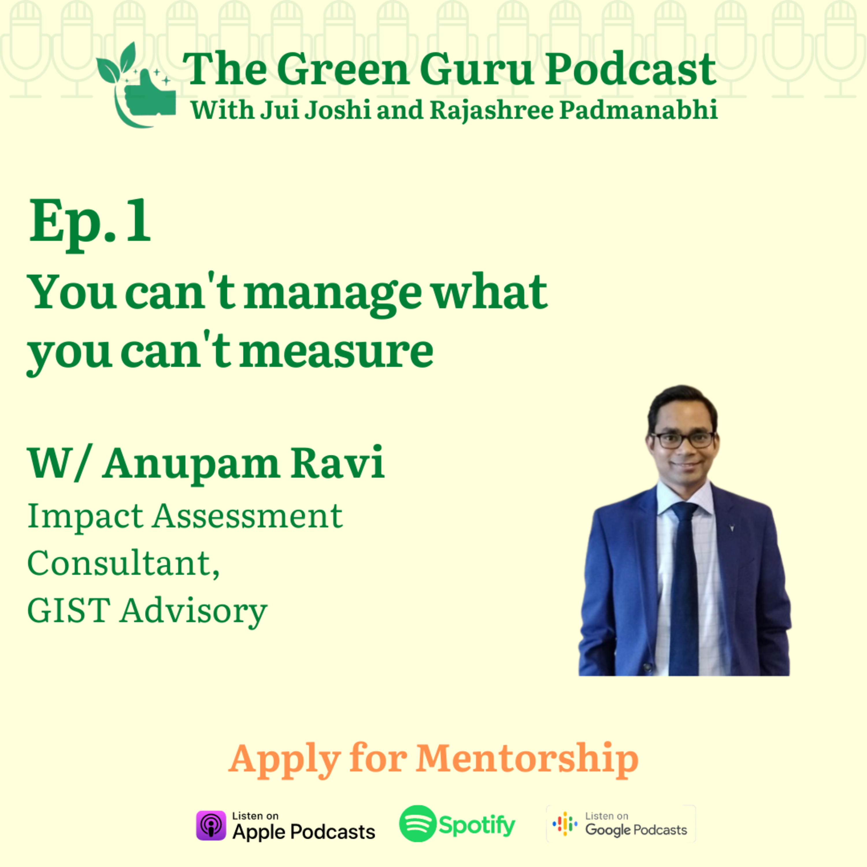 #1 You can't manage what you can't measure | Conversation w/ Anupam Ravi episode artwork