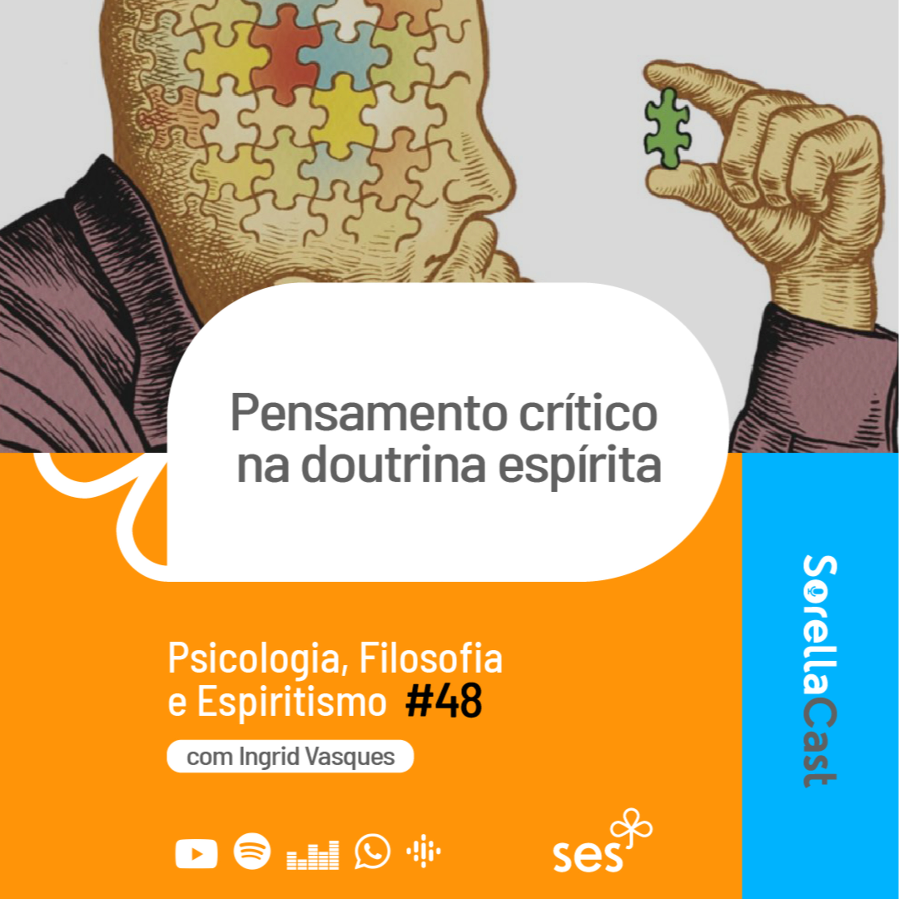 Pensamento crítico na doutrina espírita - Série Psicologia, Filosofia e Espiritismo - Ep#48 episode artwork