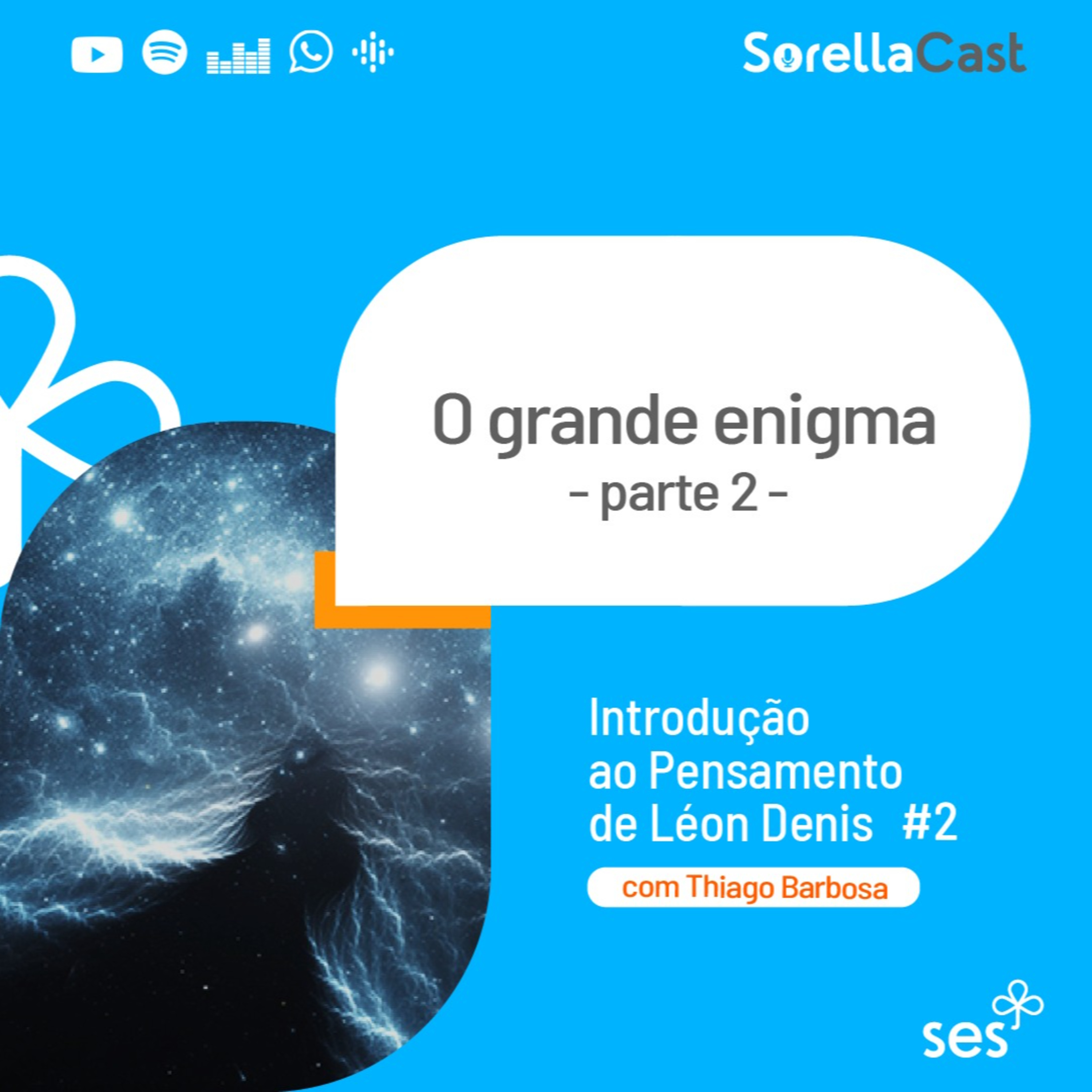 O grande enigma - parte 2 - Série Introdução ao pensamento de Léon Denis - Ep#02 episode artwork