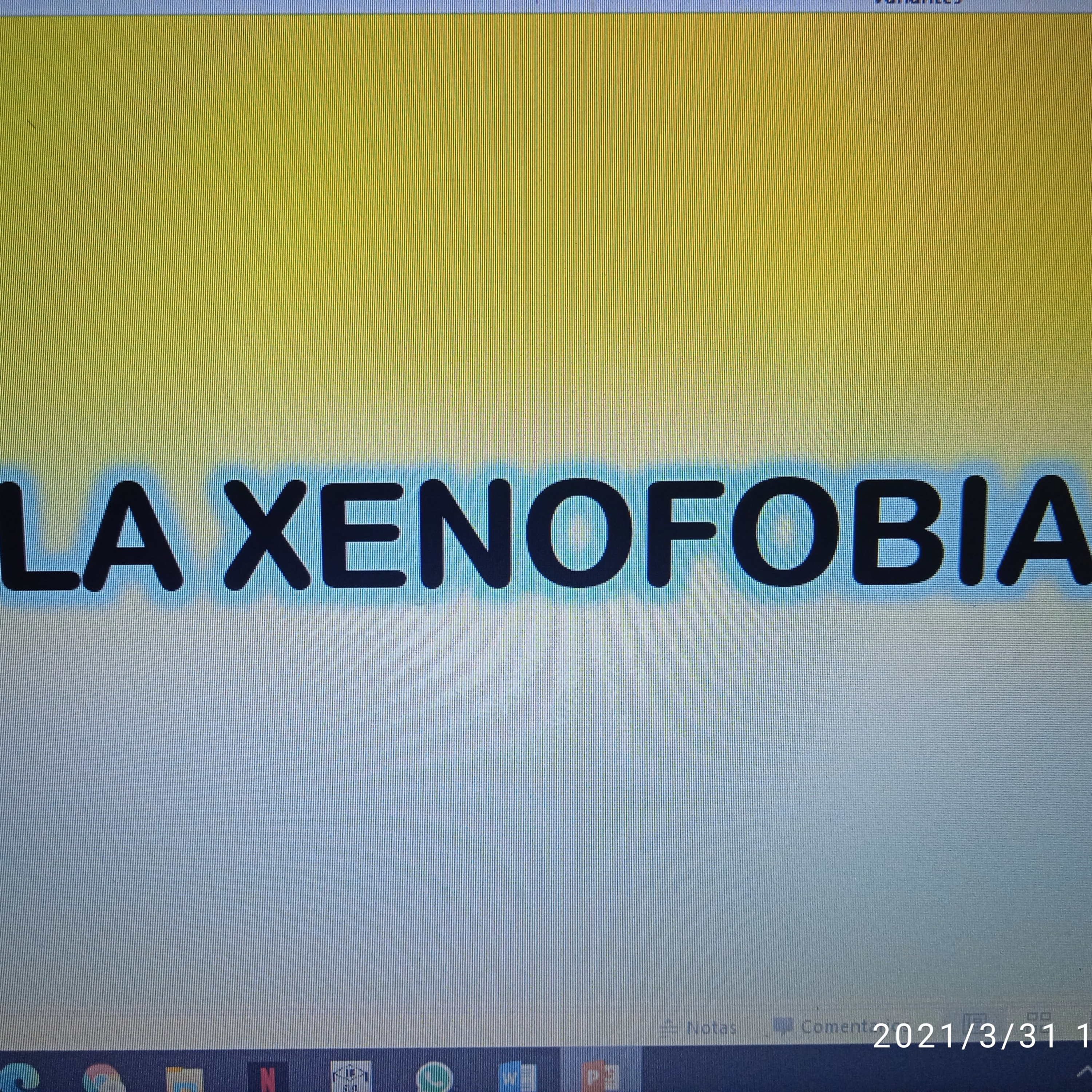La Xenofobia