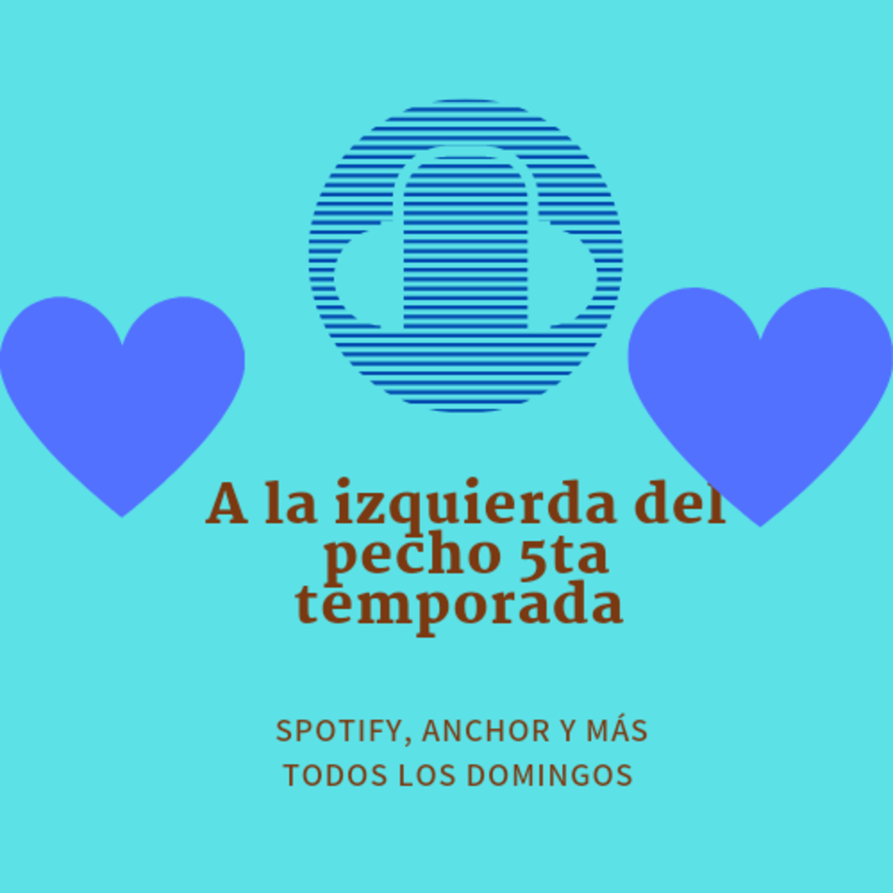 A la izquierda del pecho (corazón que late)