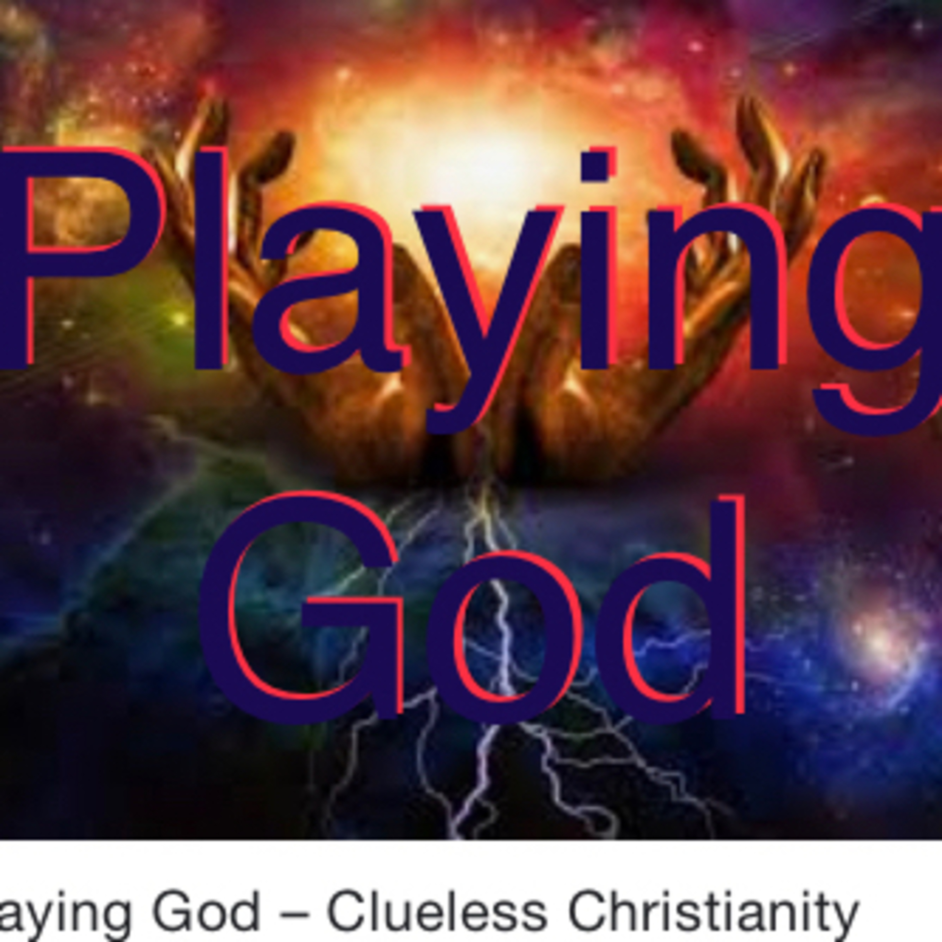 You Played God episode artwork