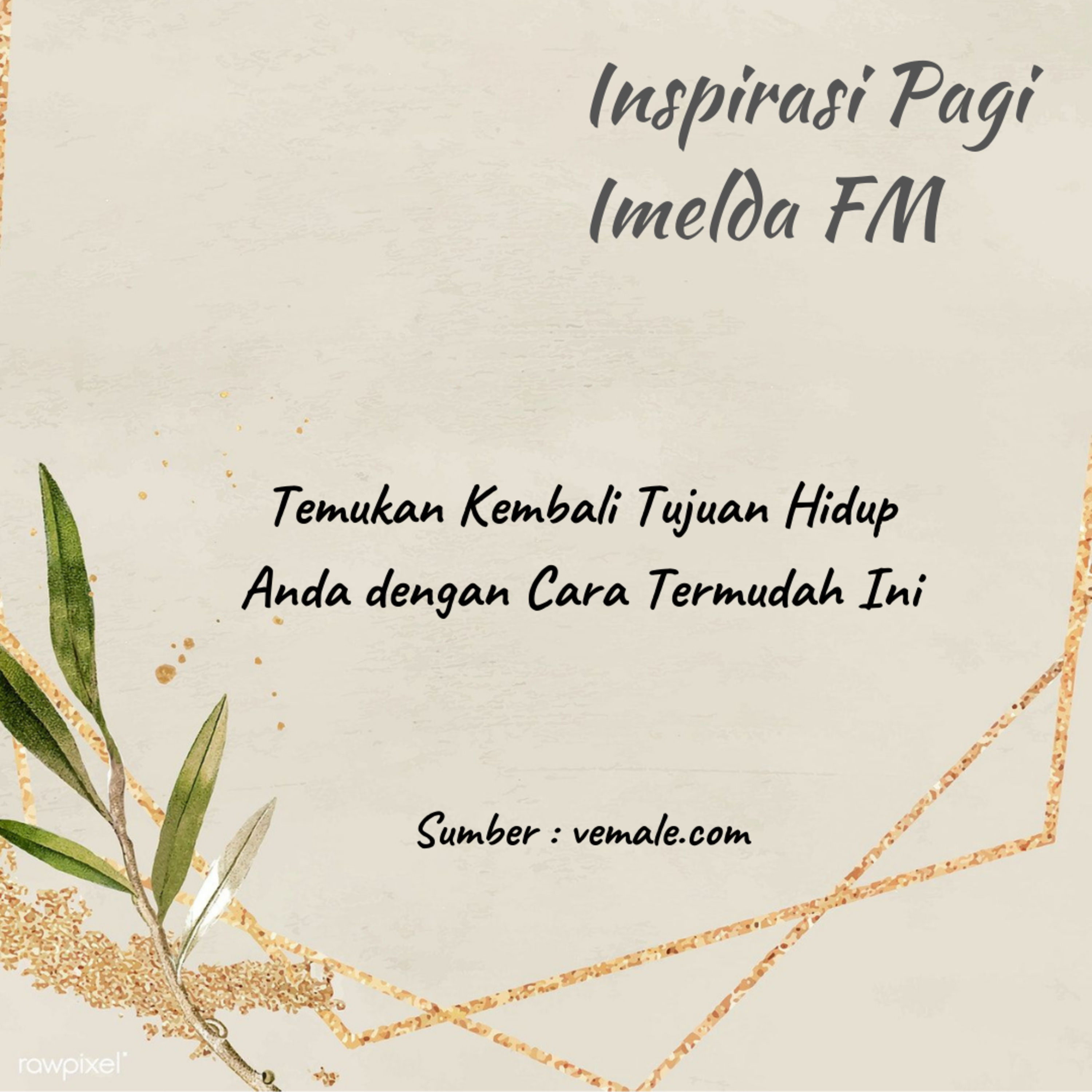Inspirasi Pagi Imelda FM