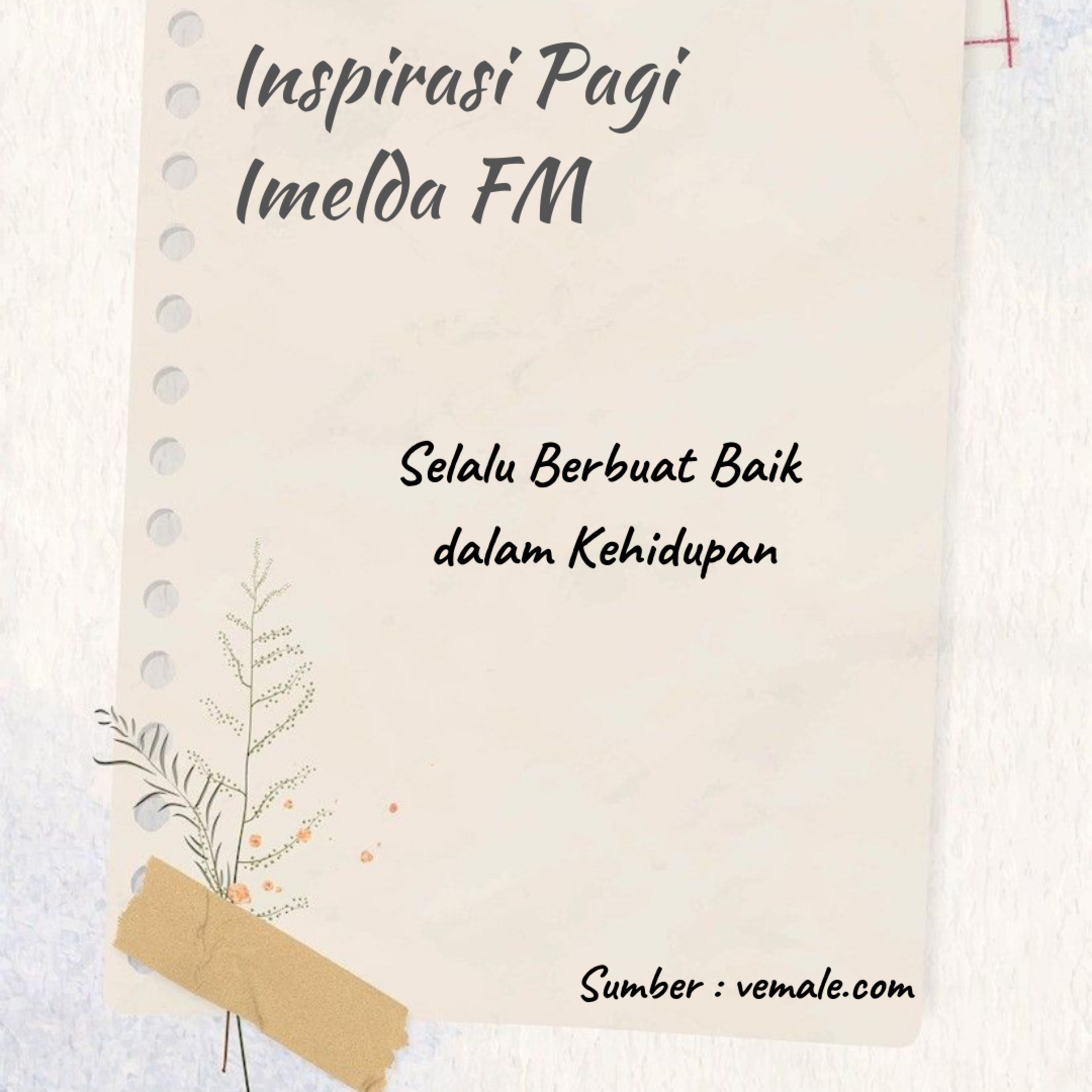 Inspirasi Pagi Imelda FM