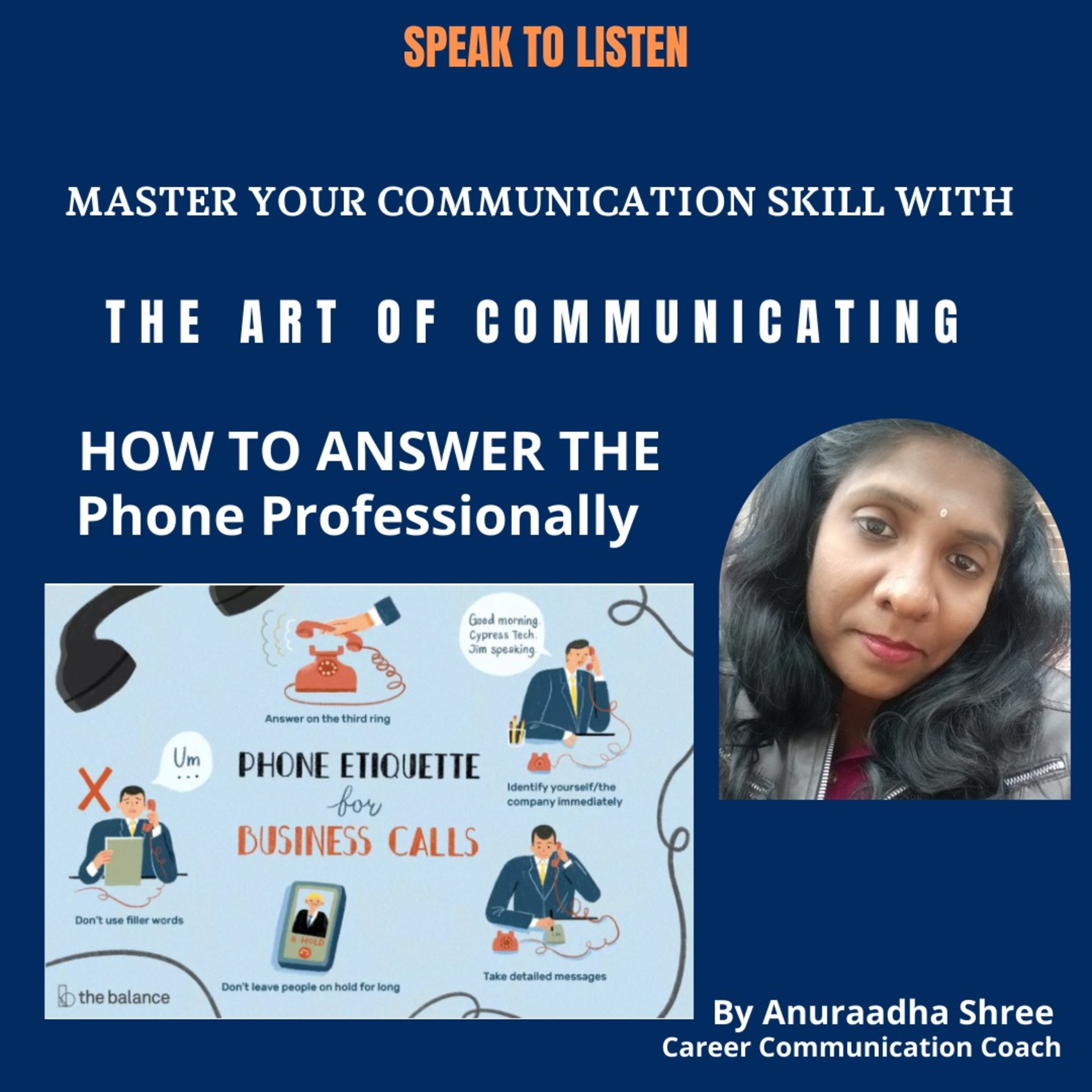 EP-72 - 12 Tips to answer the phone professionally episode artwork