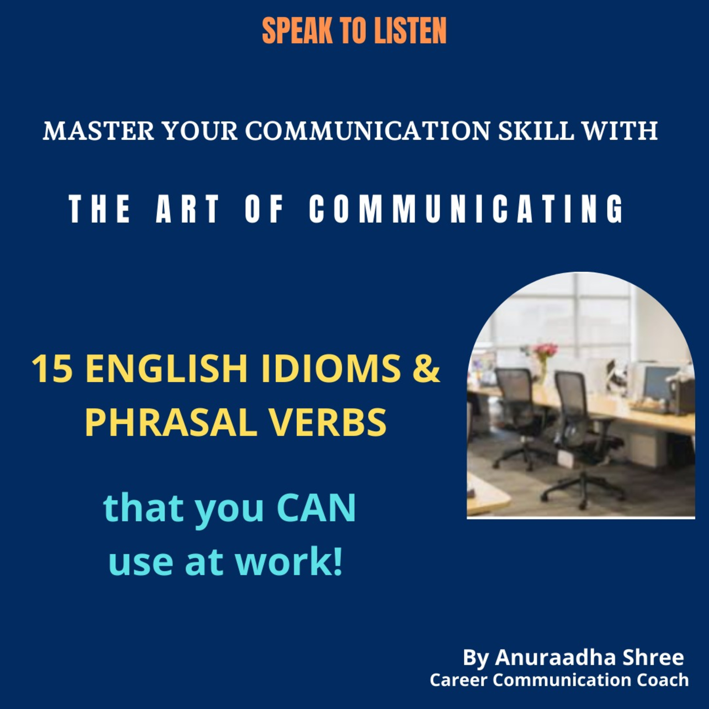 EP-93 - 15 ENGLISH IDIOMS and PHRASAL VERBS that you CAN use at Work! episode artwork