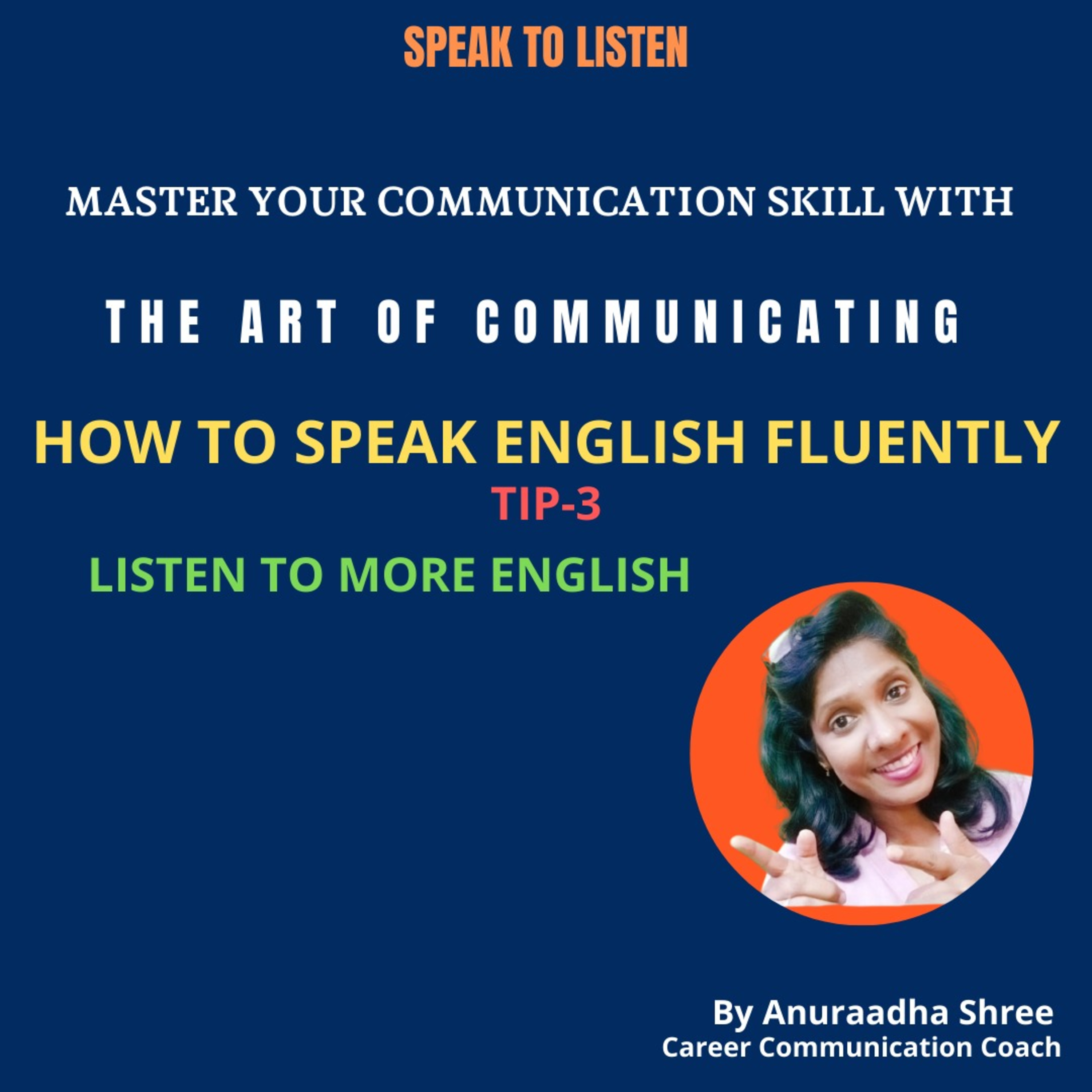 EP-100 #TIP-3 LISTEN TO MORE ENGLISH episode artwork