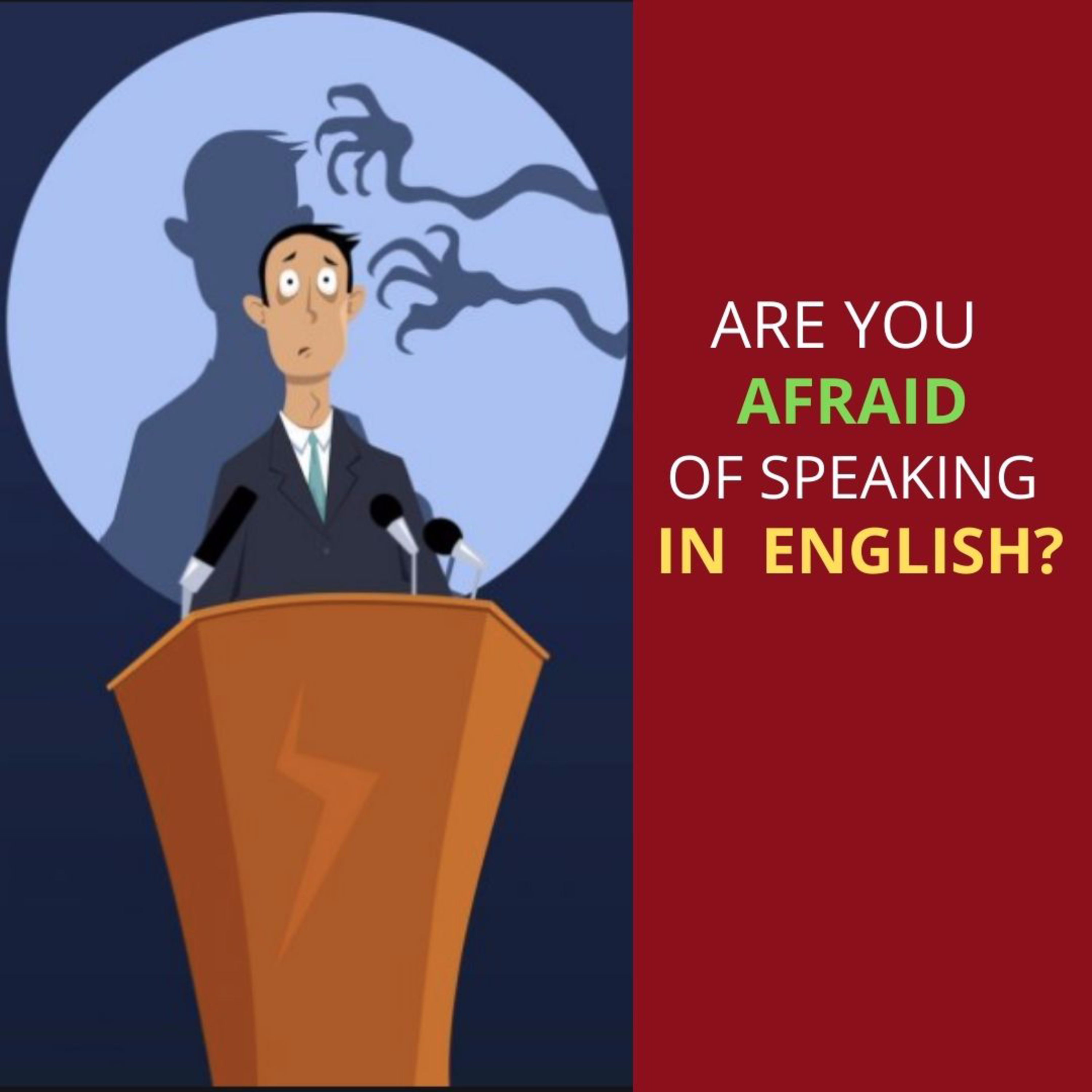 EP: 105 - Are you afraid while speaking in English episode artwork