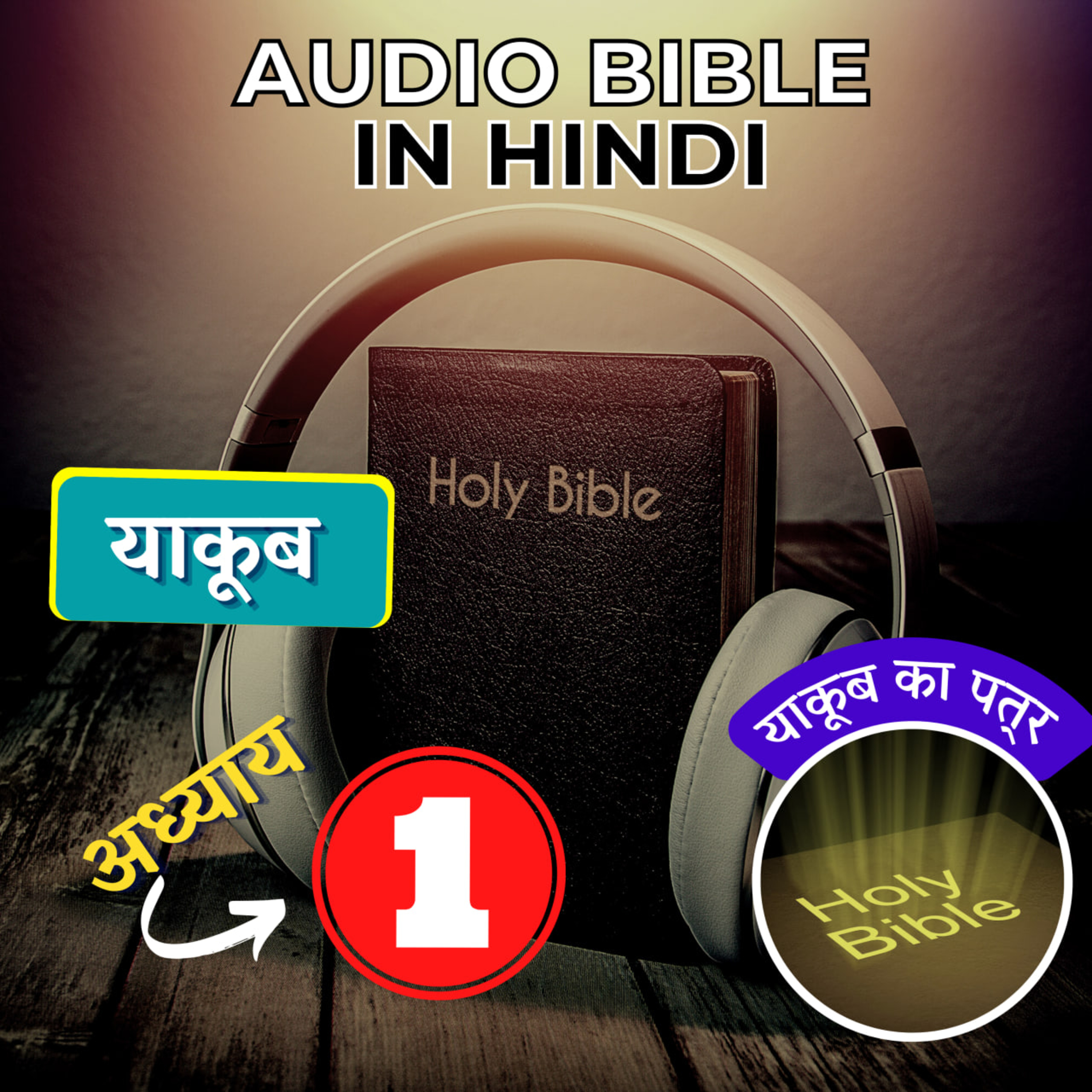याकूब का पत्र | अध्याय 01 | James 01 Audio Bible with the Text