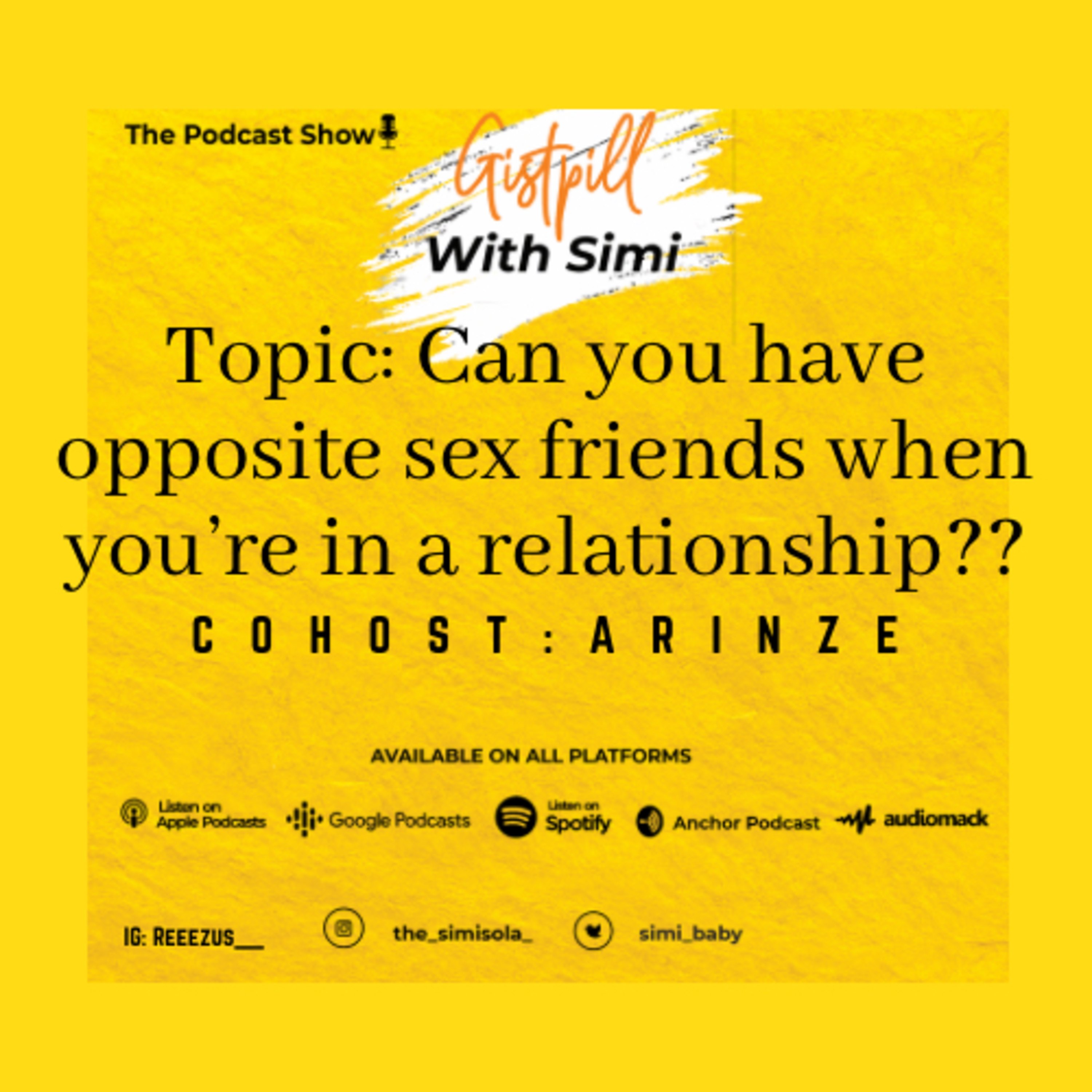 Can you have opposite sex friends when you’re in a relationship