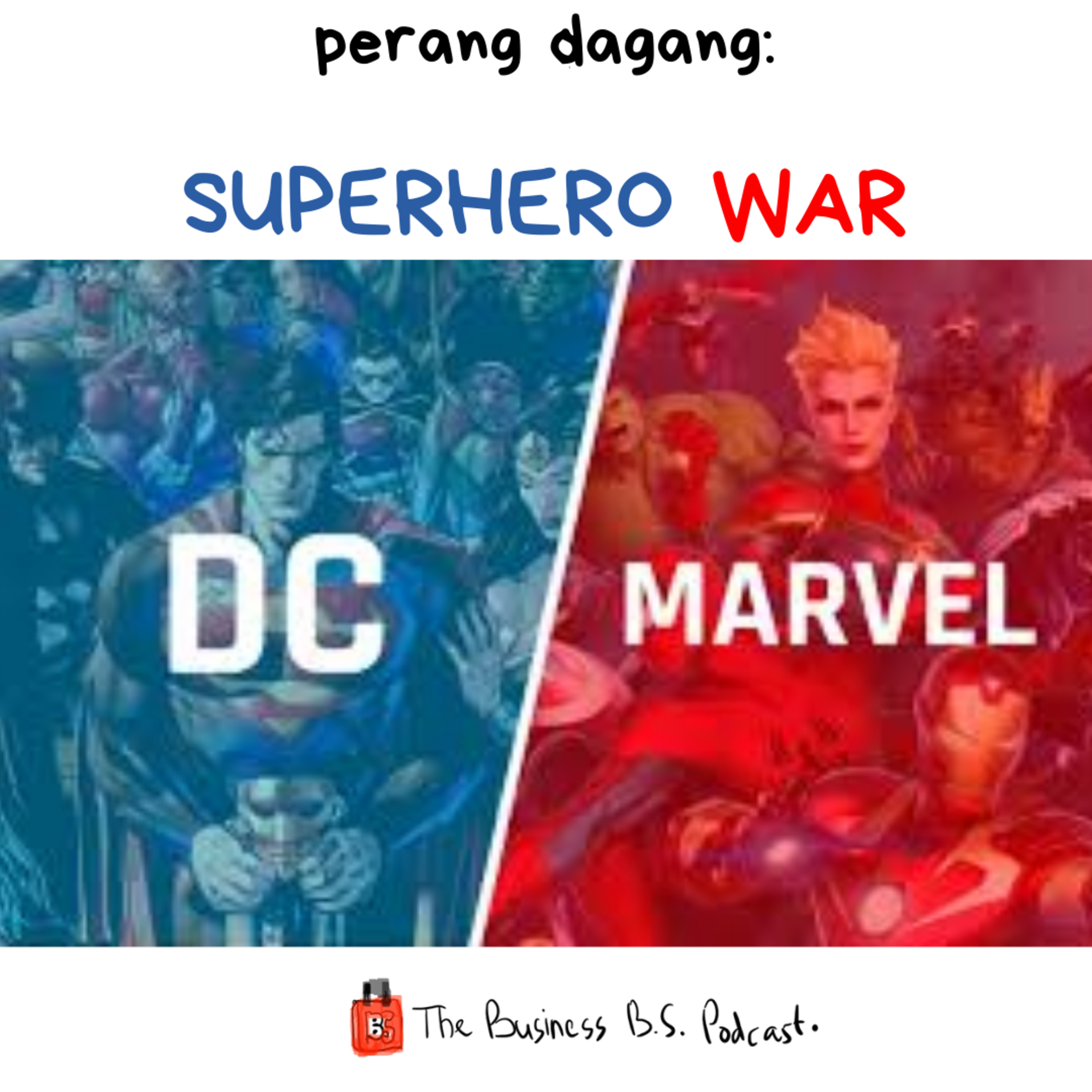 [eps 8] DC vs Marvel | Perang Dagang Antar Superhero 