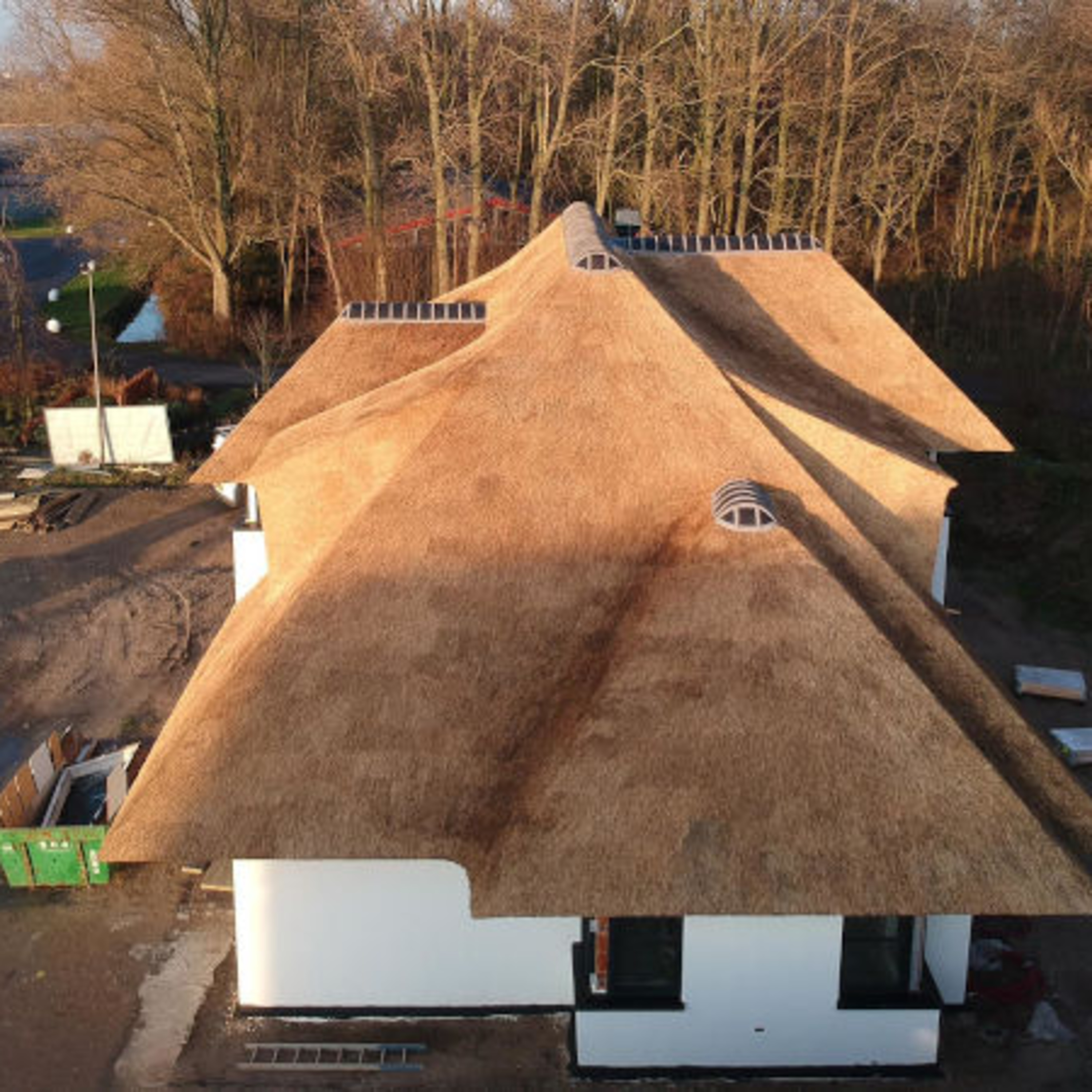 Nieuw rieten dak