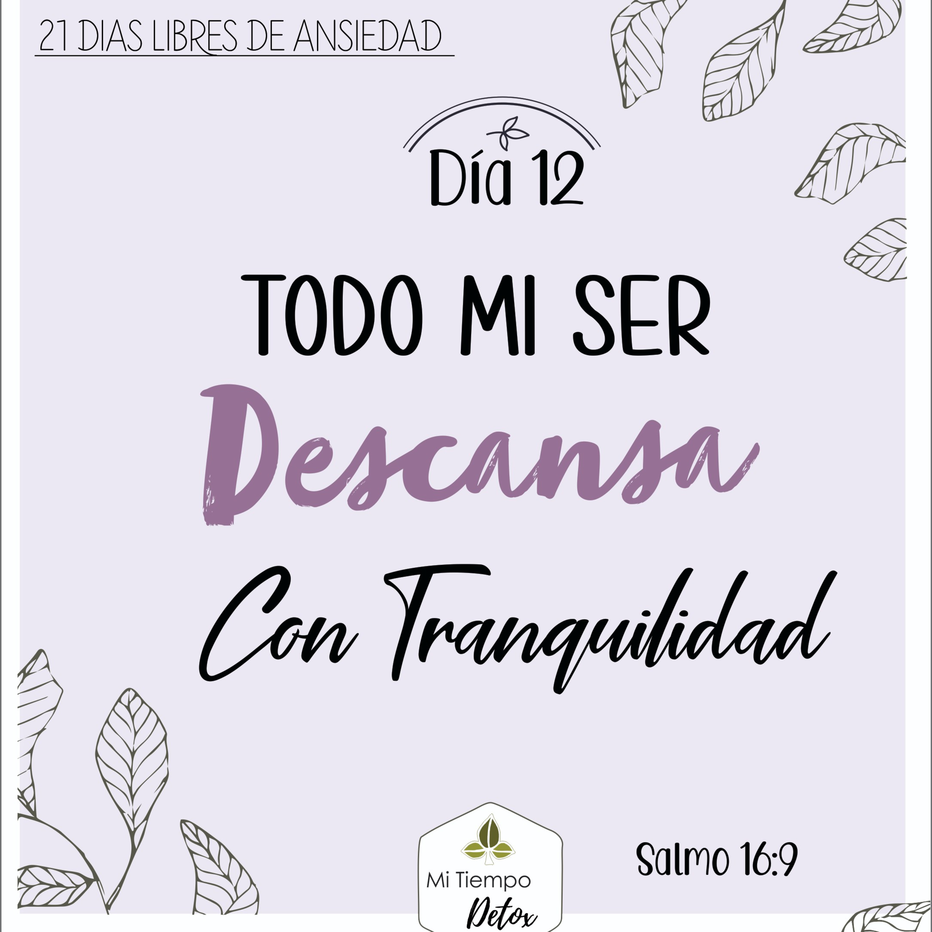 Día 12 - 21 días libres de ansiedad  episode artwork
