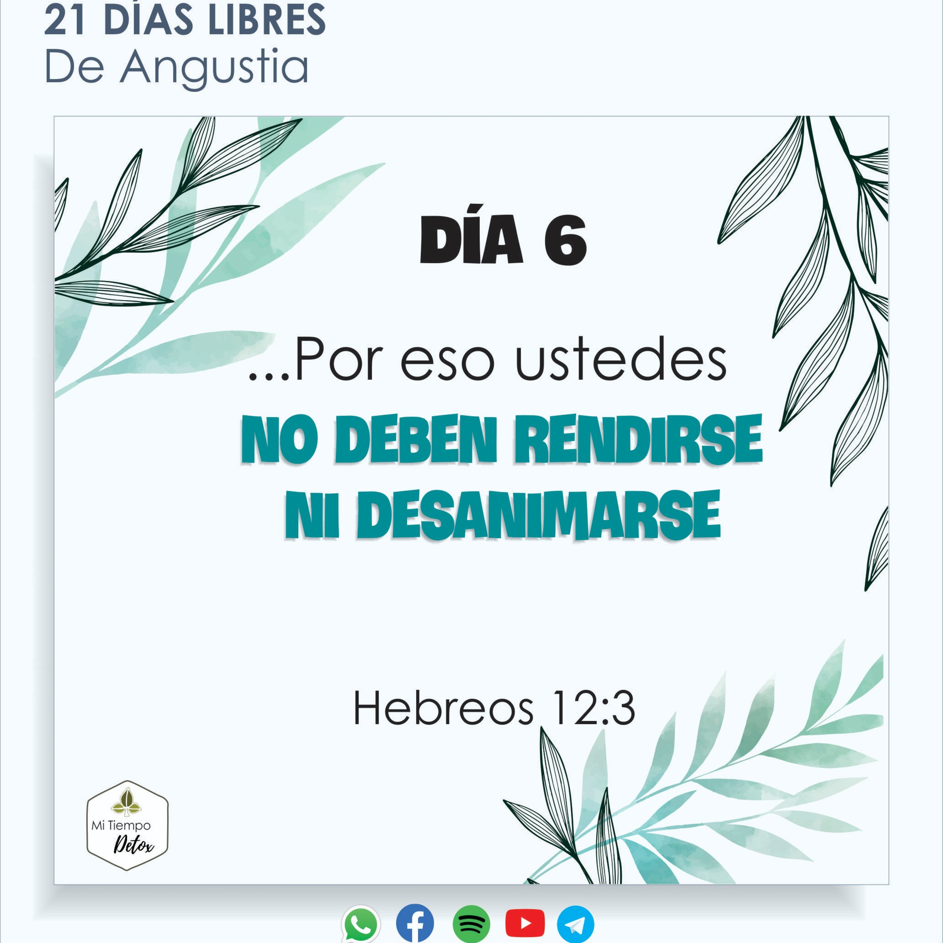 Día 6 - 21 días libres de angustia  episode artwork