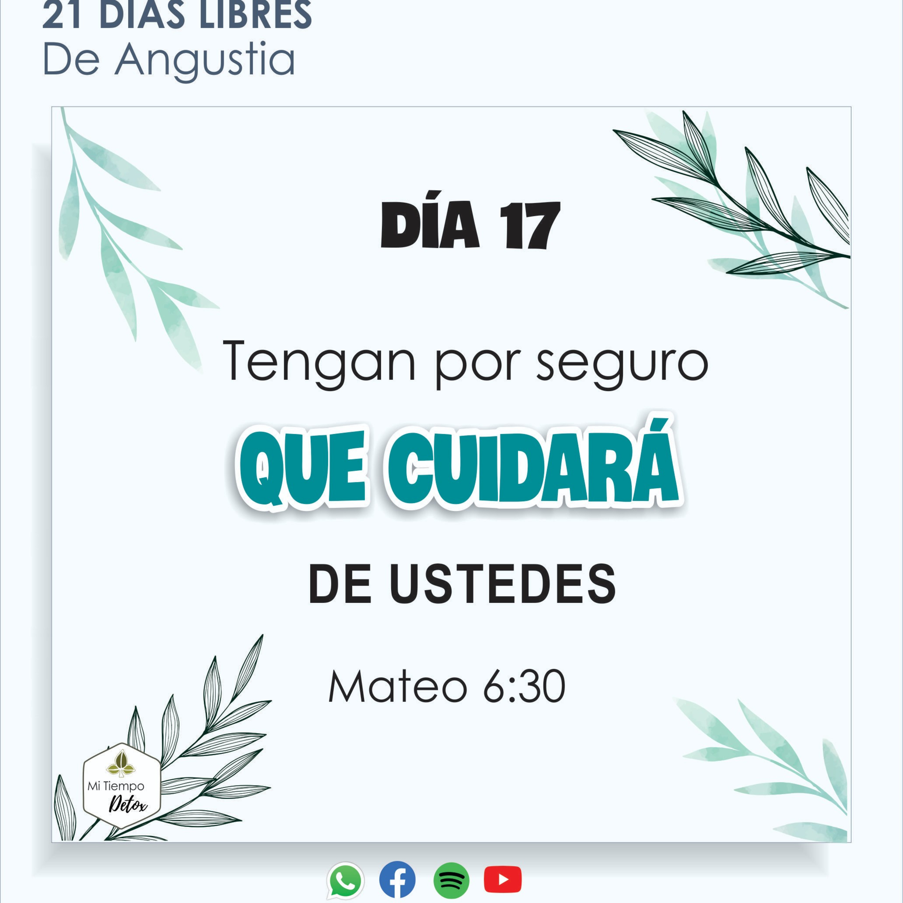Día 17 - 21 días libres de angustia  episode artwork