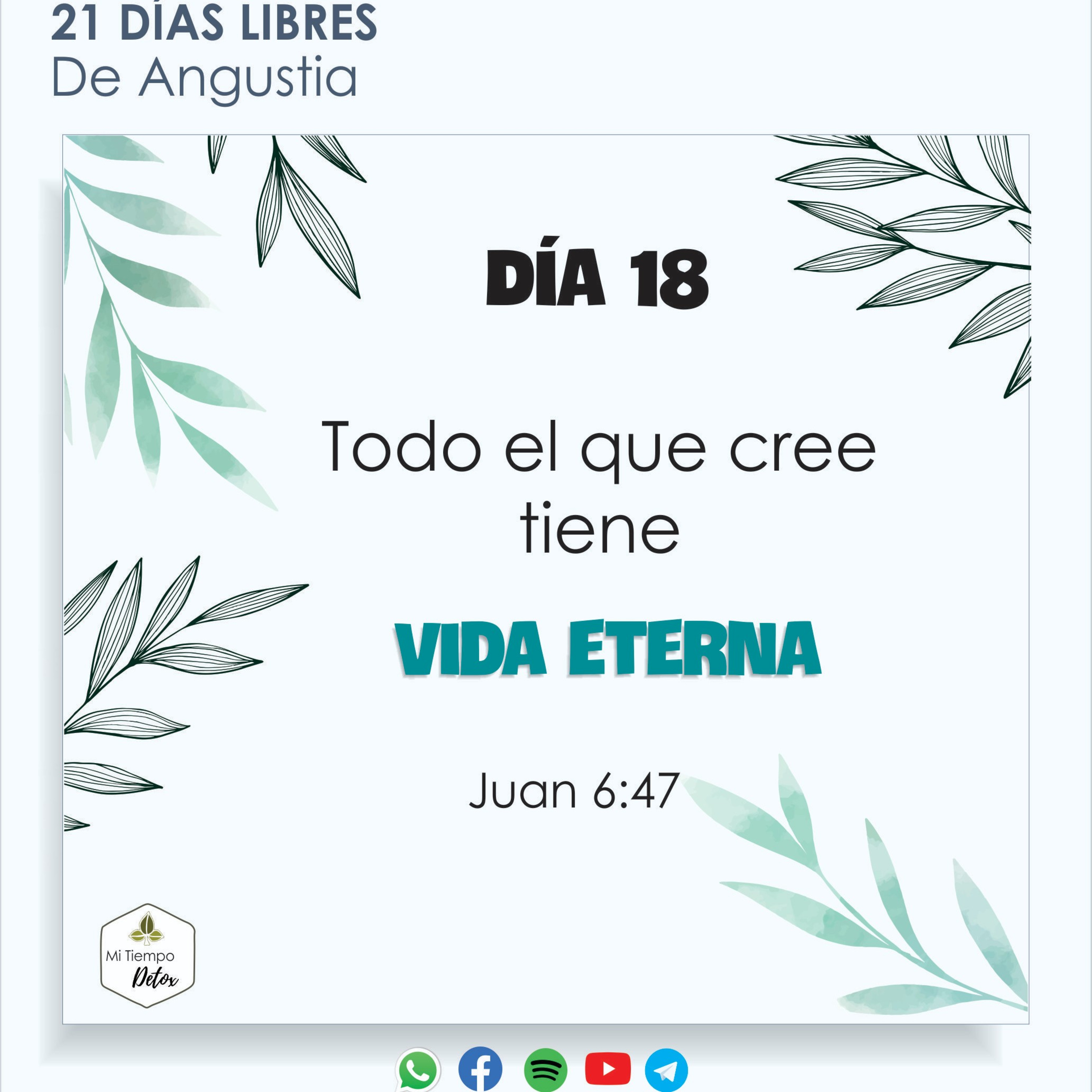 Día 18 - 21 días libres de angustia  episode artwork