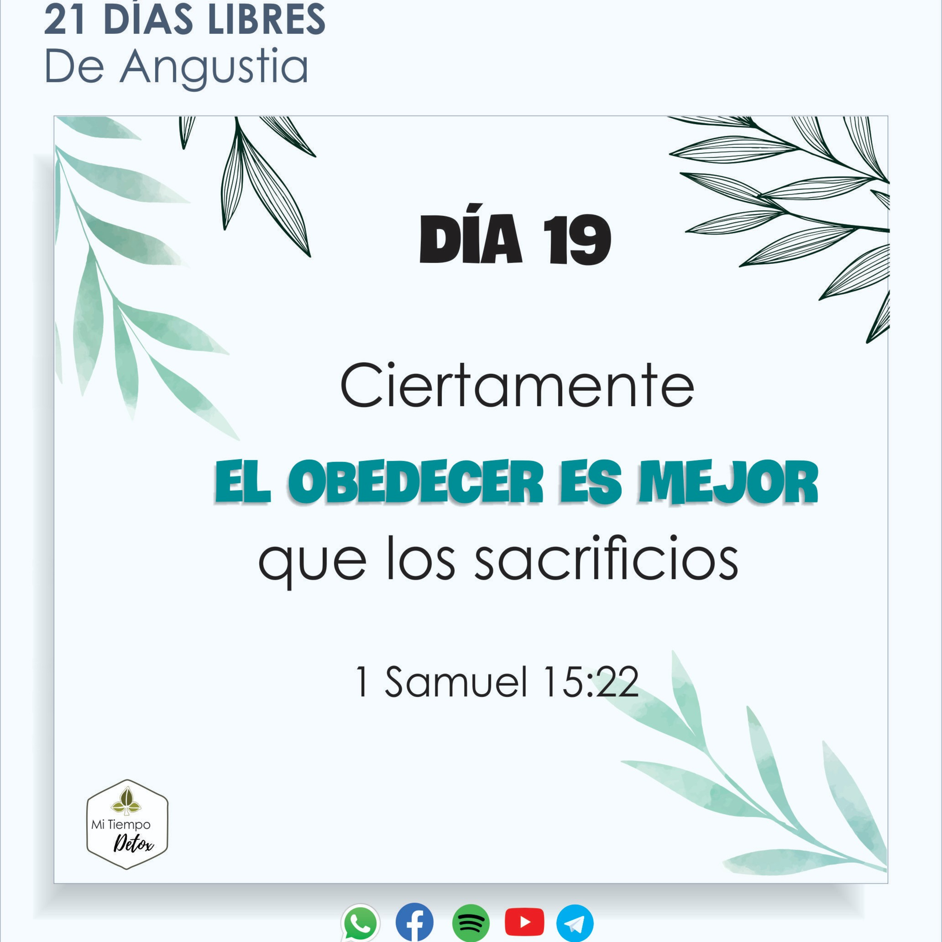 Día 19 - libres de angustia  episode artwork