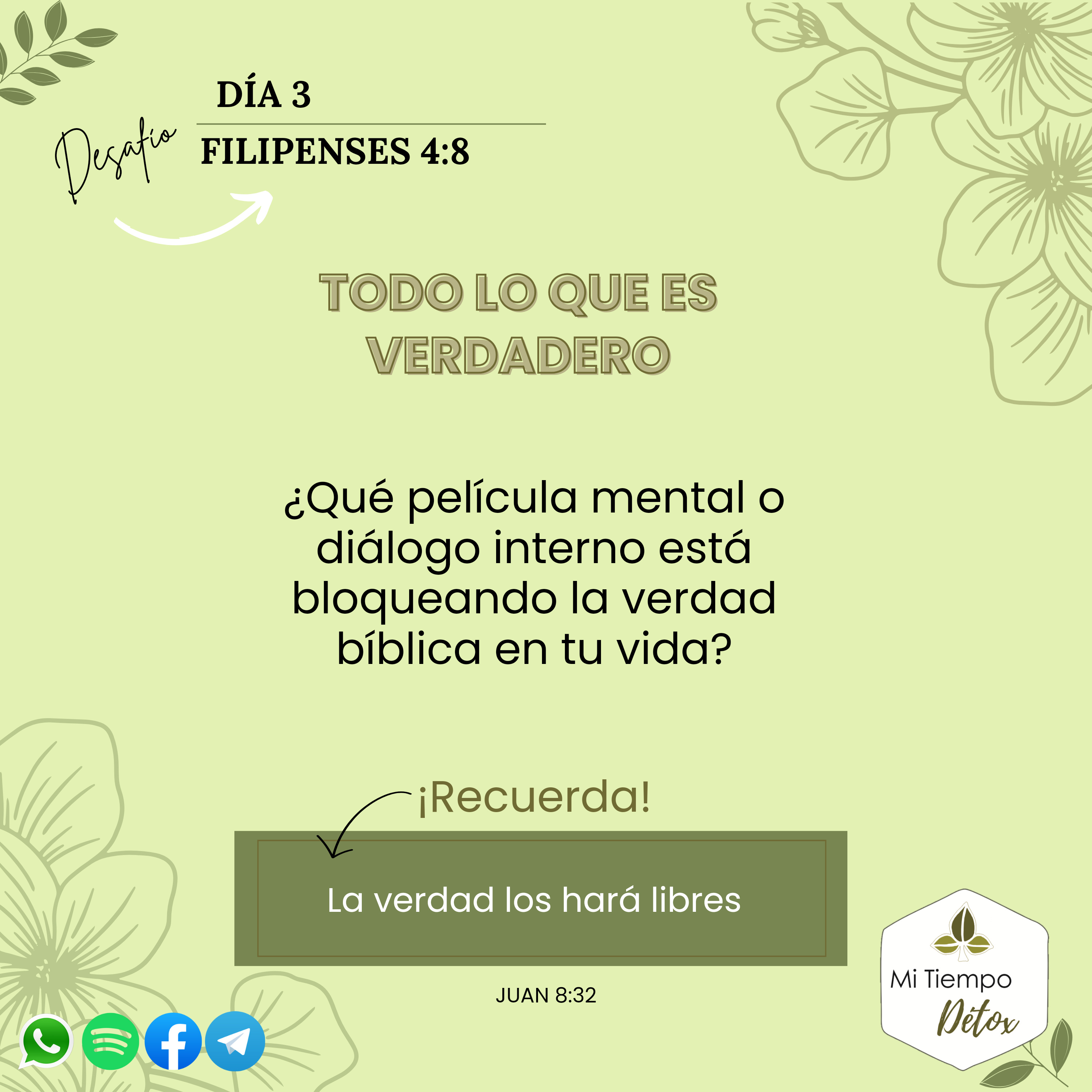 Día 3 - Desafío filipenses 4: 8 episode artwork
