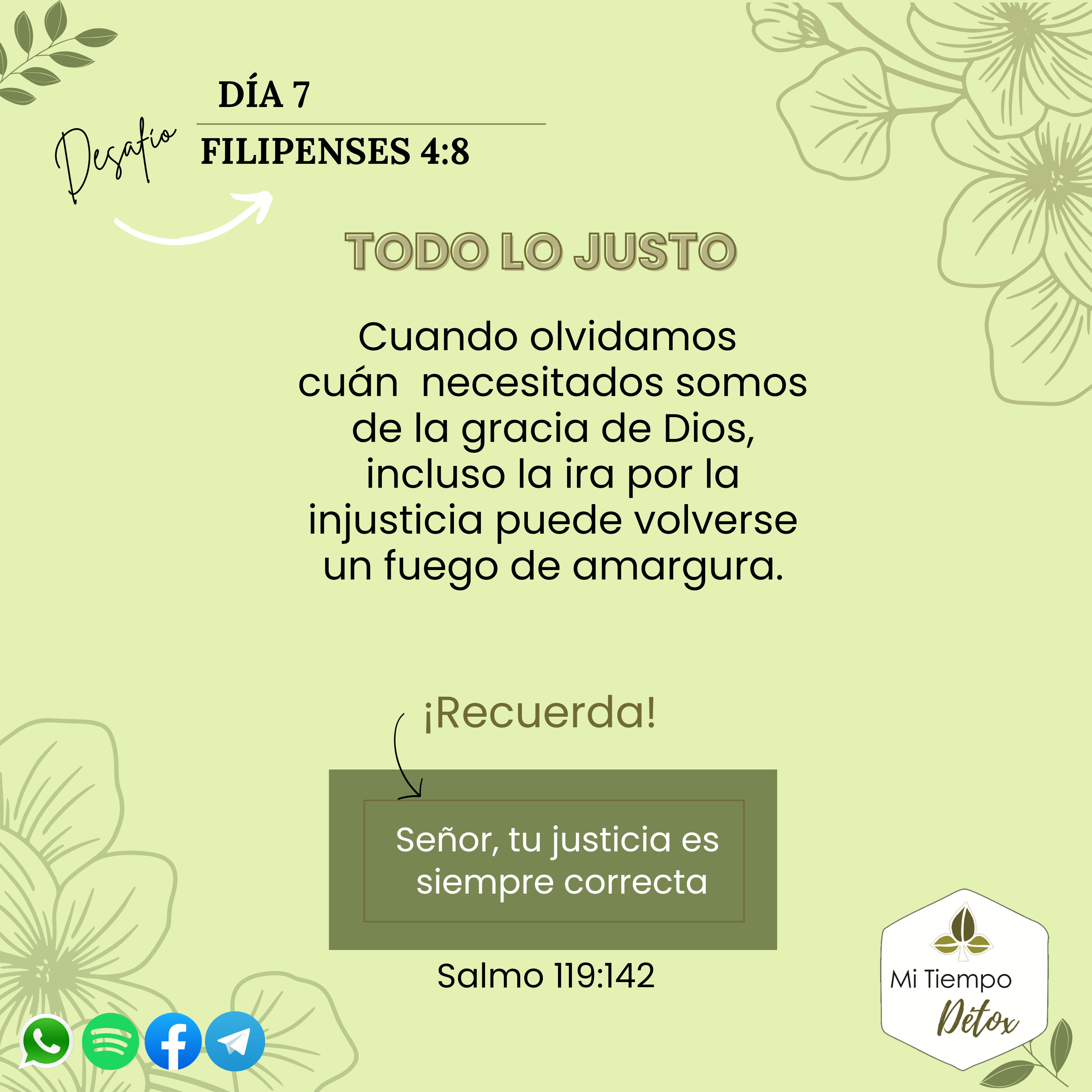 Día 7 - Desafío Filipenses 4:8 episode artwork