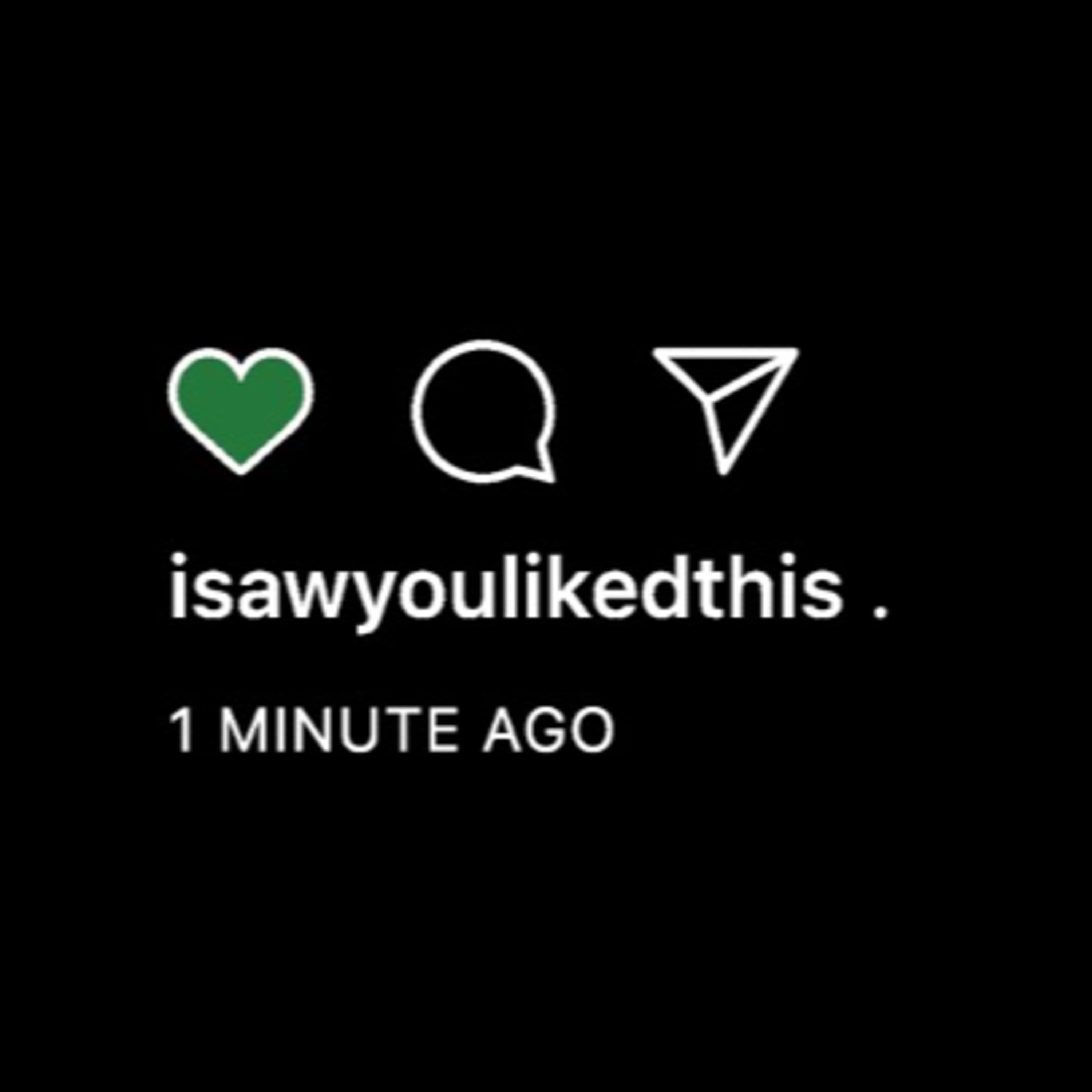 I Saw You Liked This