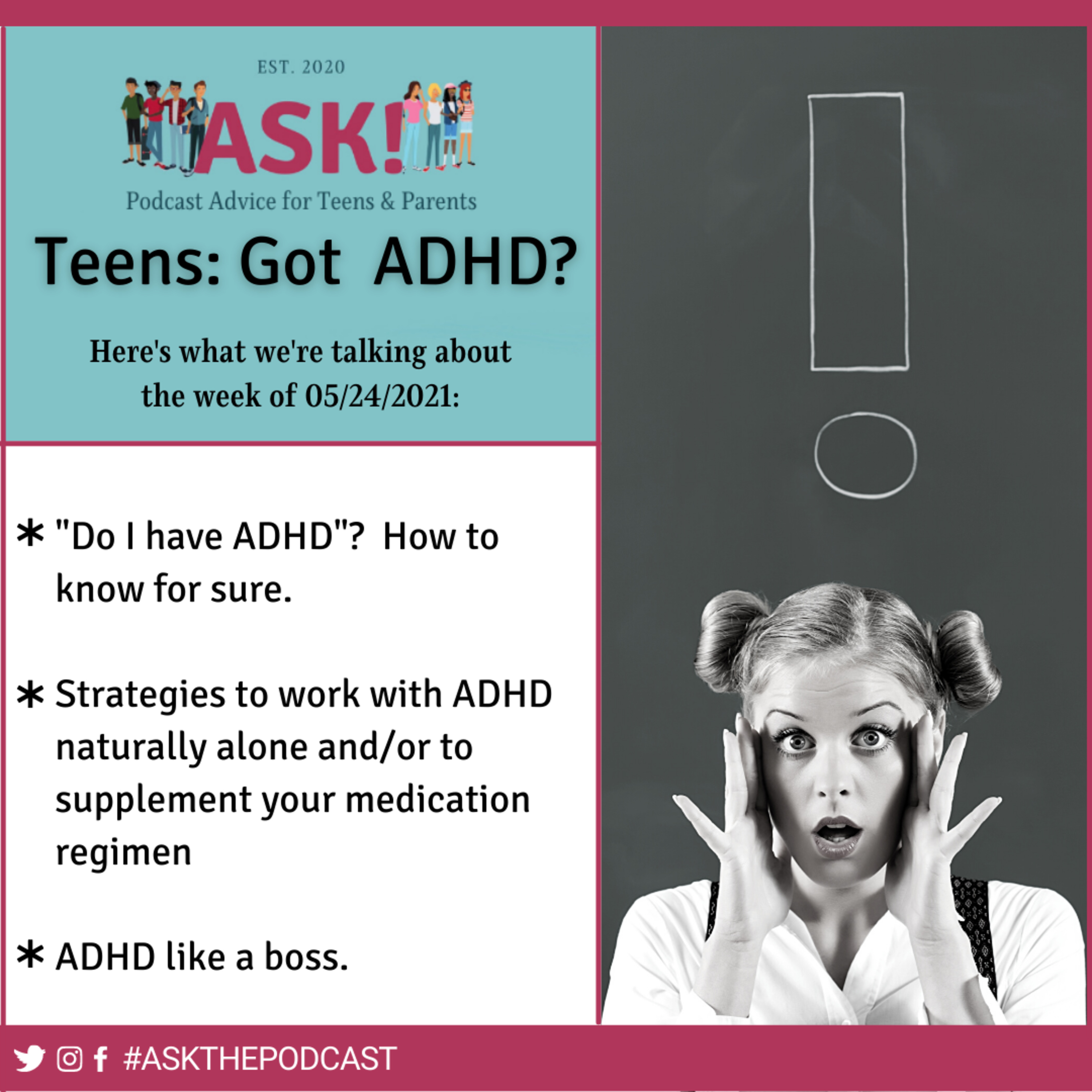 Teens: Got ADHD? Squirrel! episode artwork