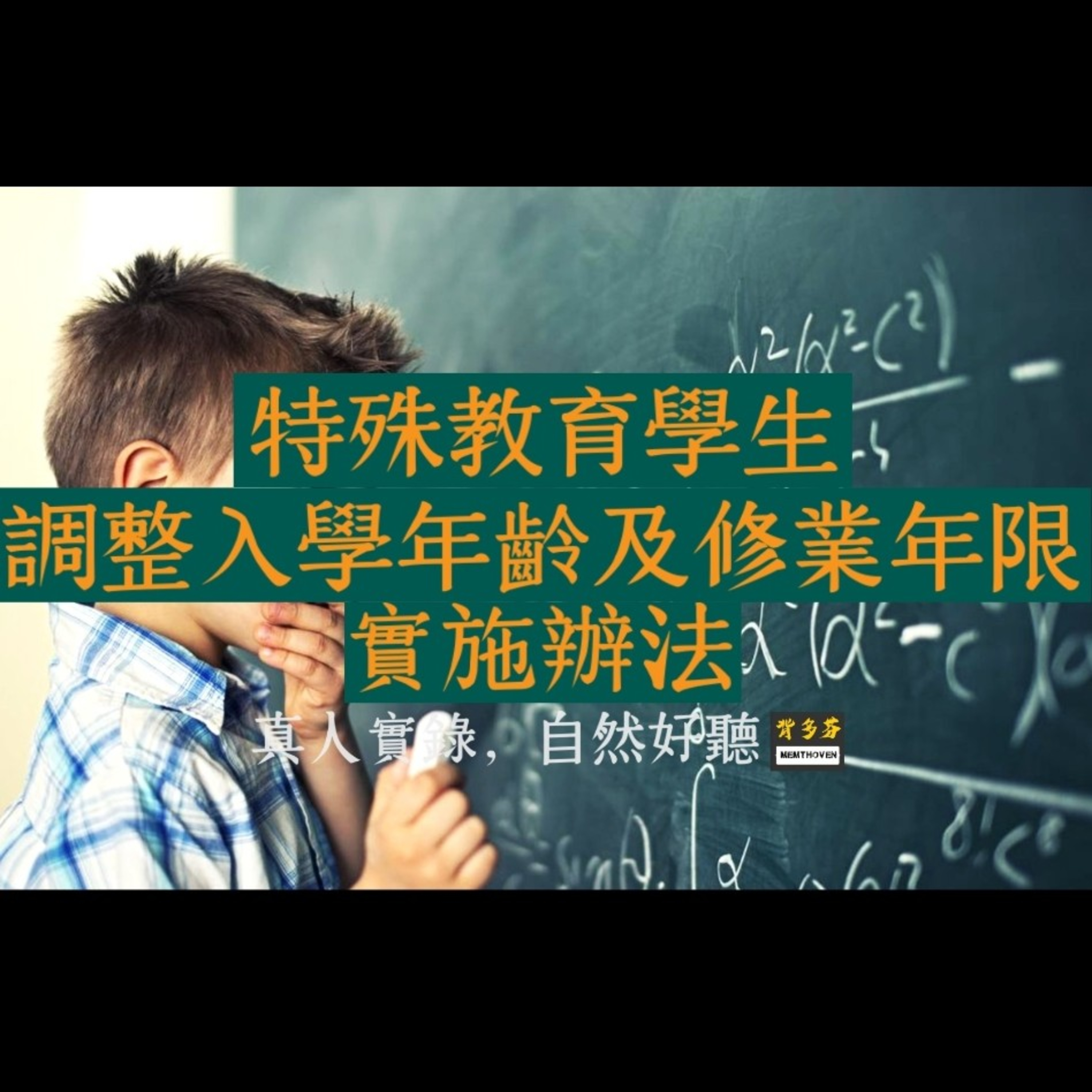 《特殊教育學生調整入學年齡及修業年限實施辦法》真人朗讀 | 早讀 跳級 資賦優異 延畢 延長修業 | 教育法規 episode artwork